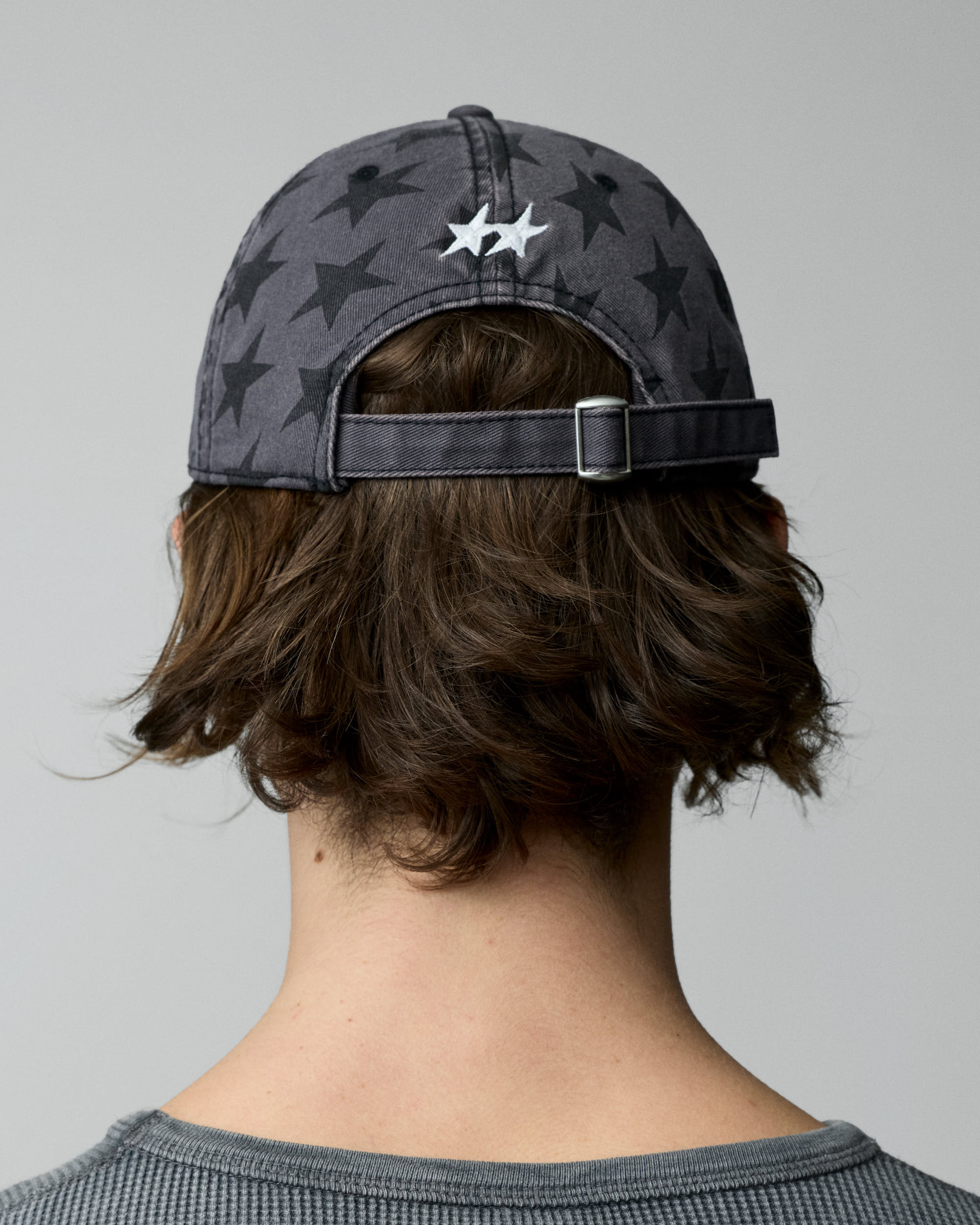 All-Over Black Dad Cap