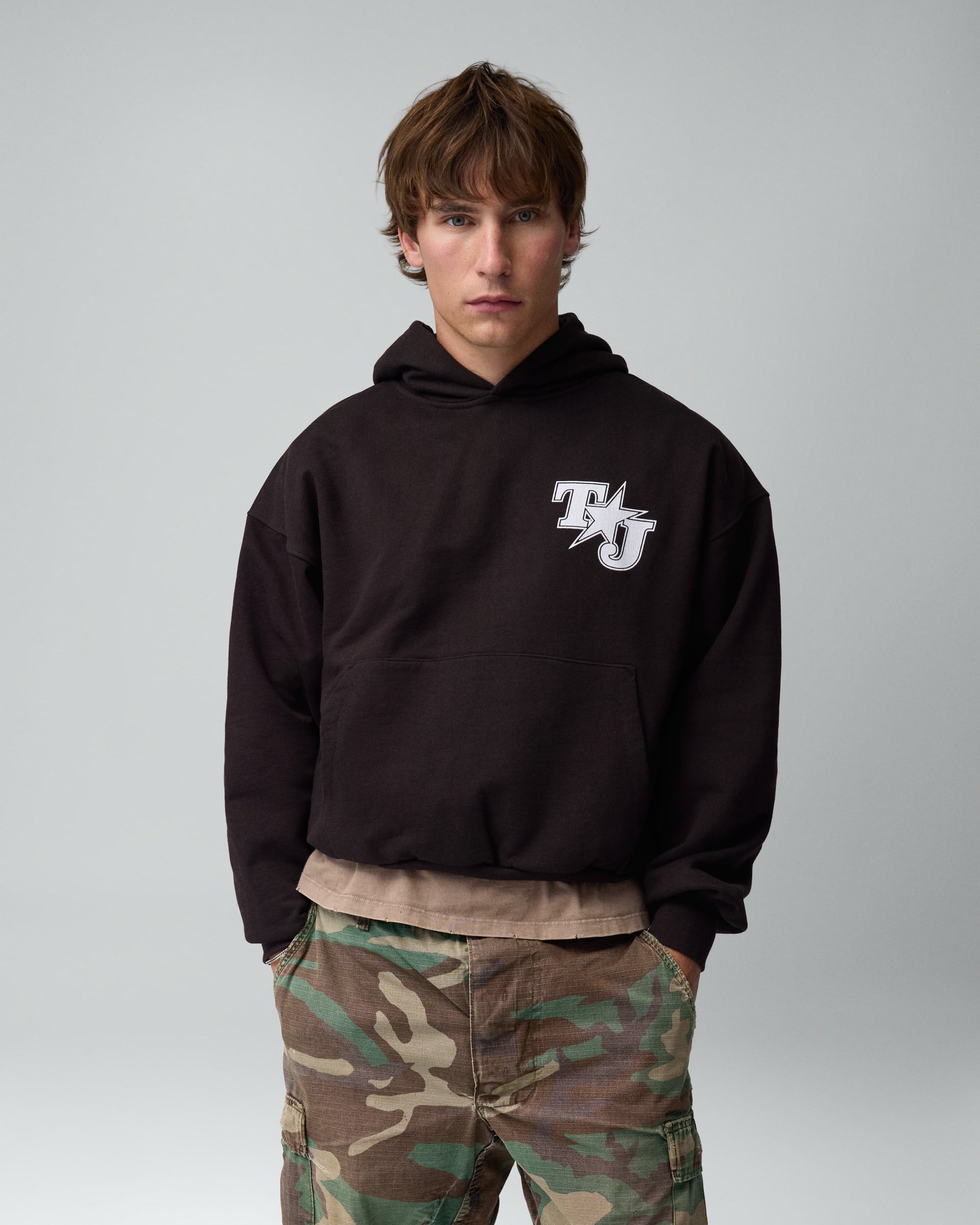 TJ Hoodie Black 1D