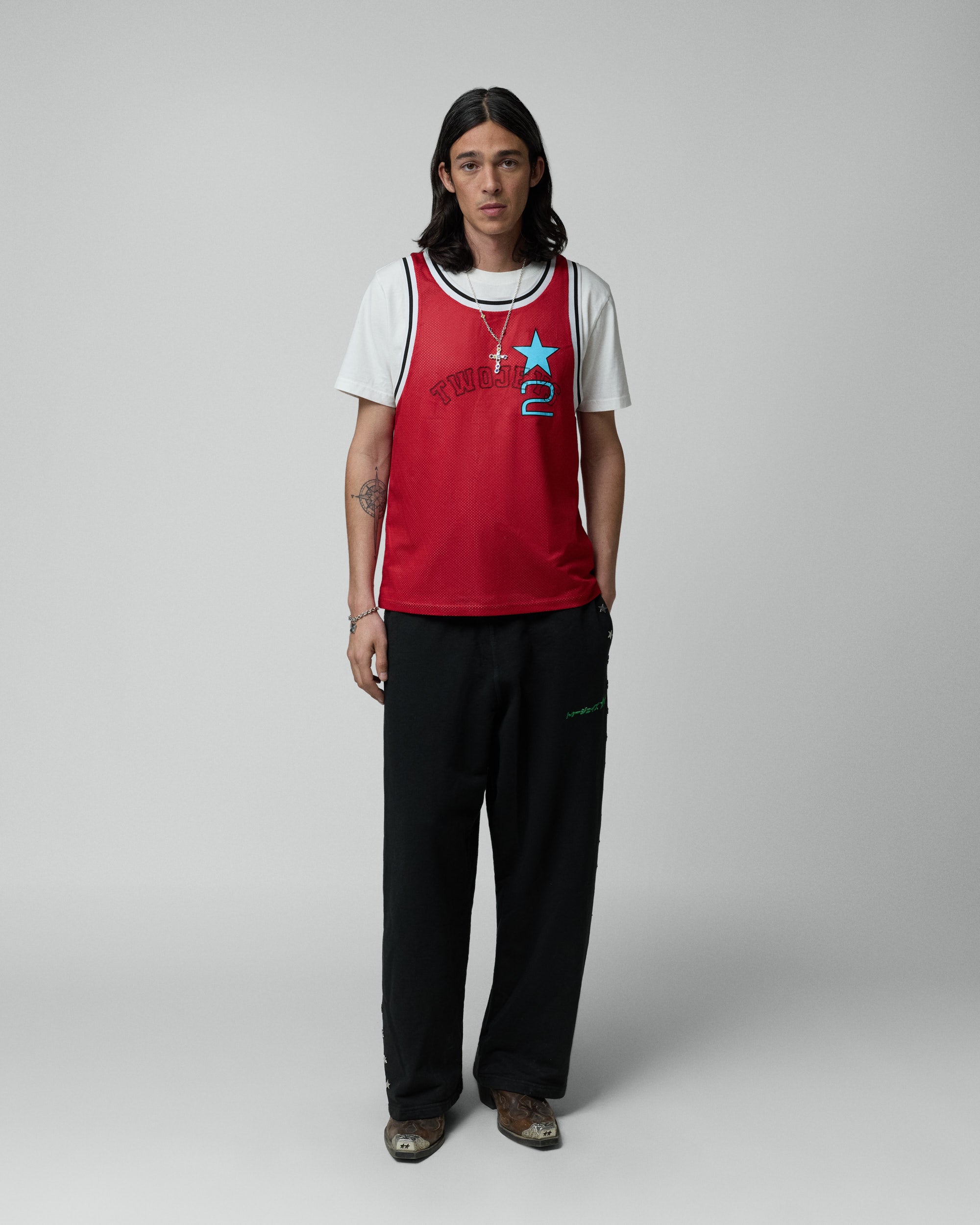 All-Star Mesh Tee Red