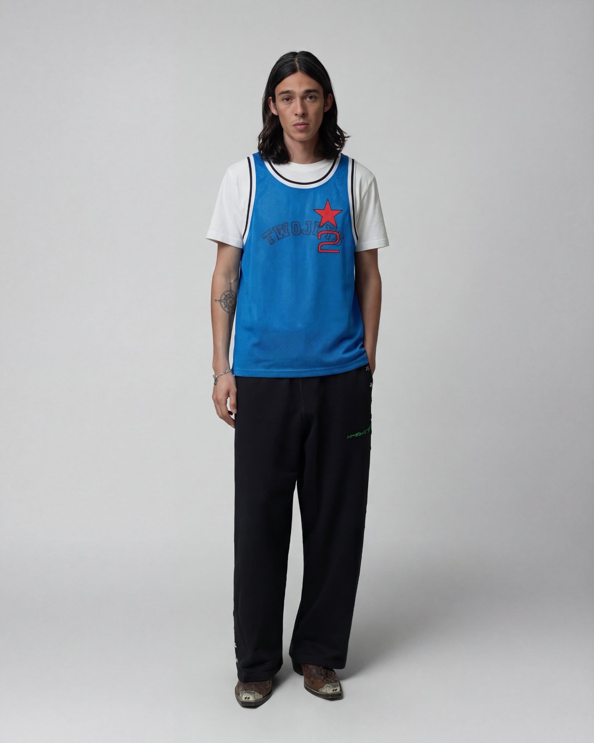 All-Star Mesh Tee Blue