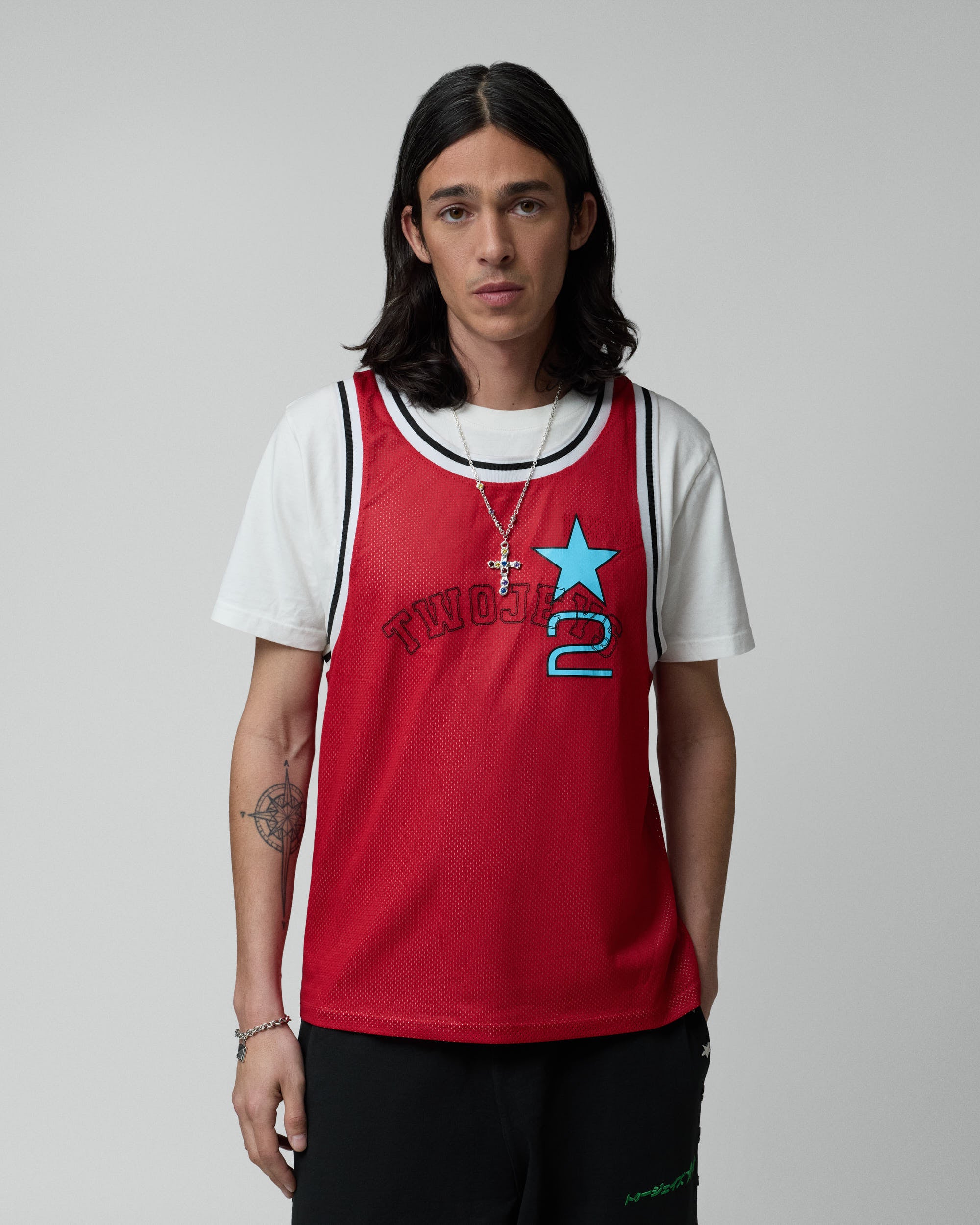 All-Star Mesh Tee Red
