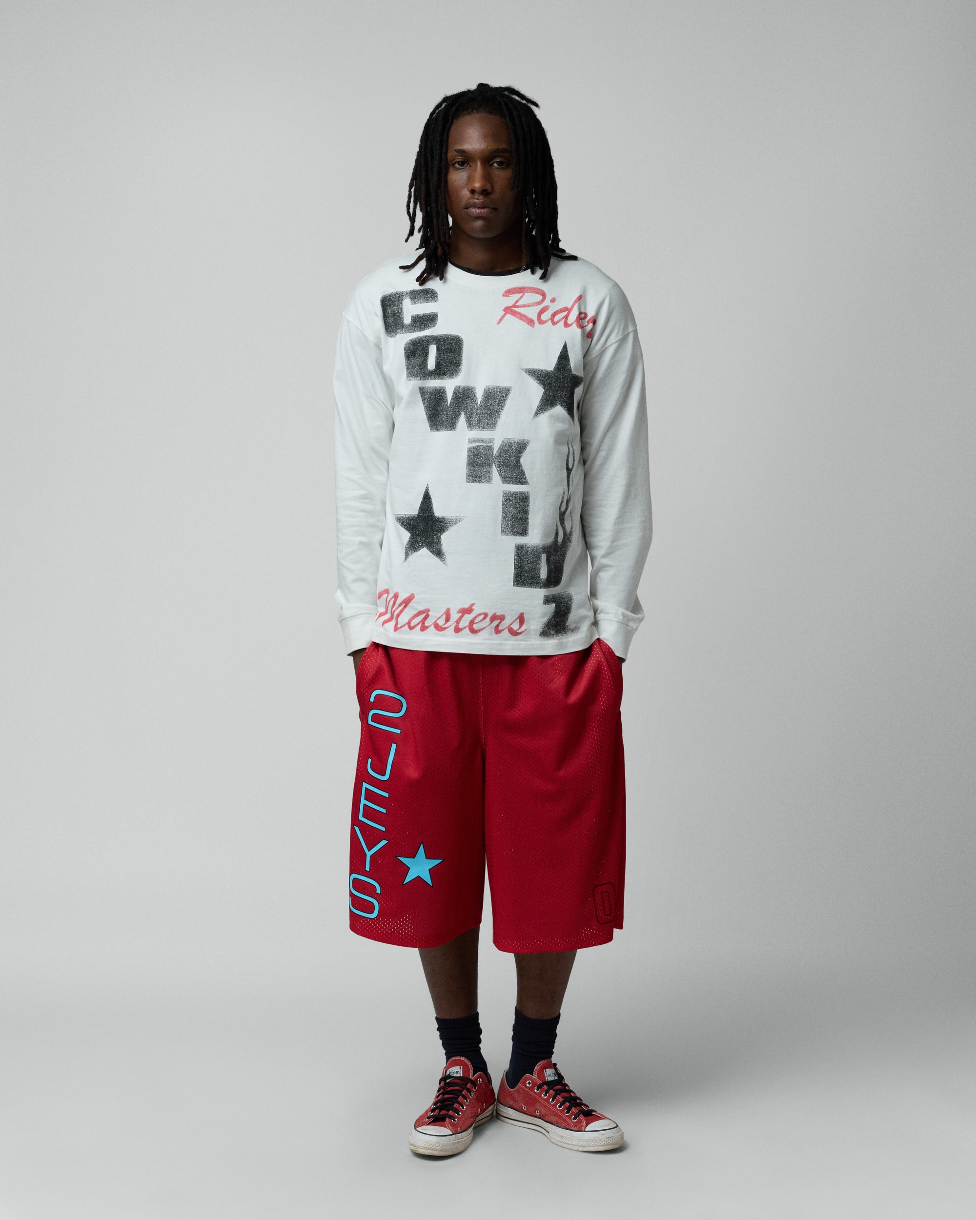 All-Star Mesh Shorts Red – Twojeys