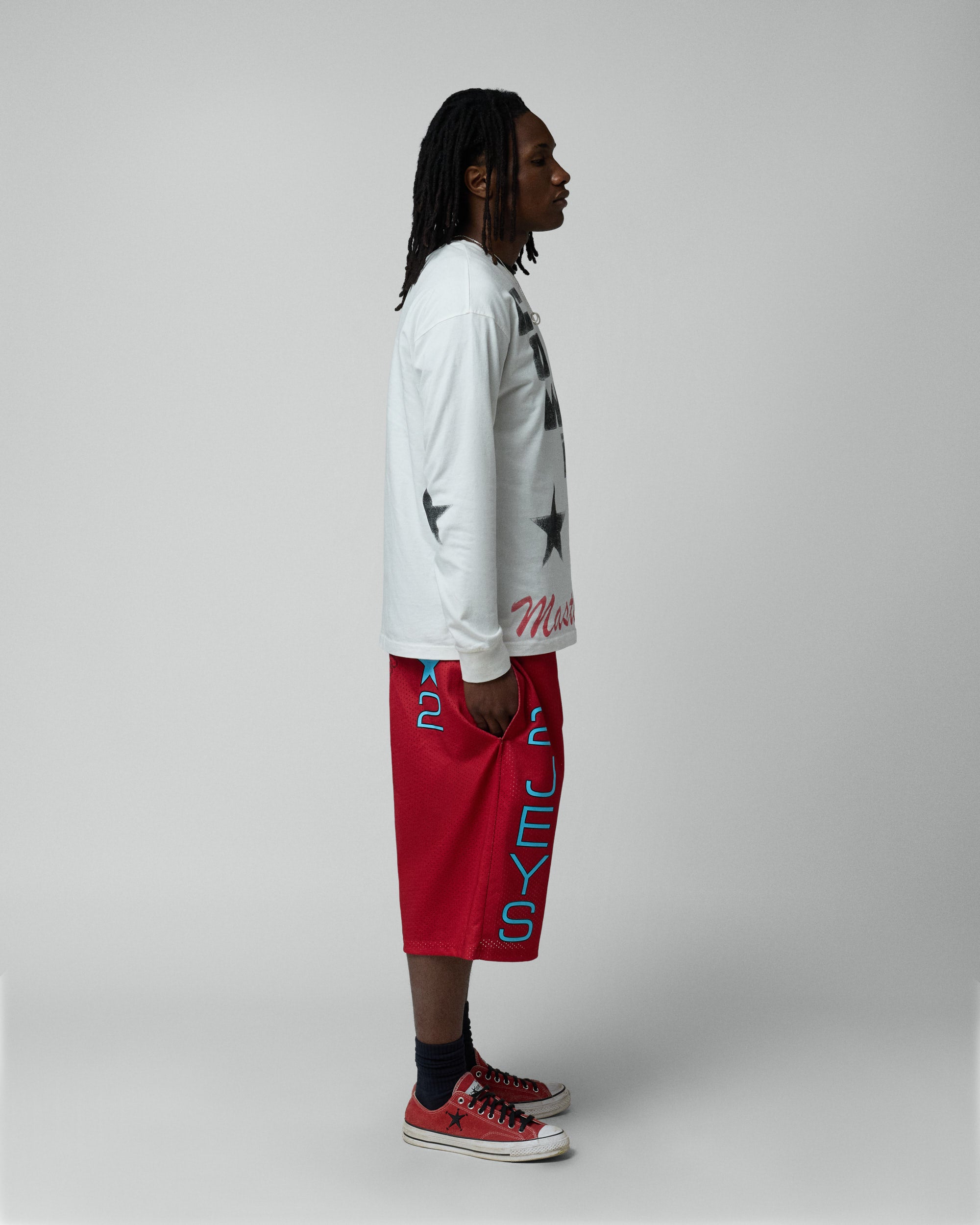 All-Star Mesh Shorts Red