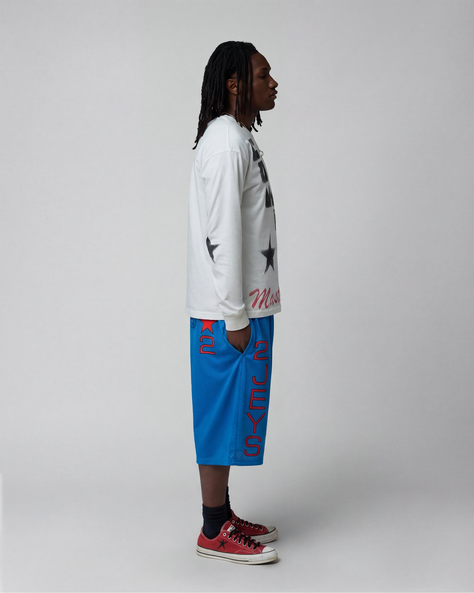 All-Star Mesh Shorts Blue – Twojeys