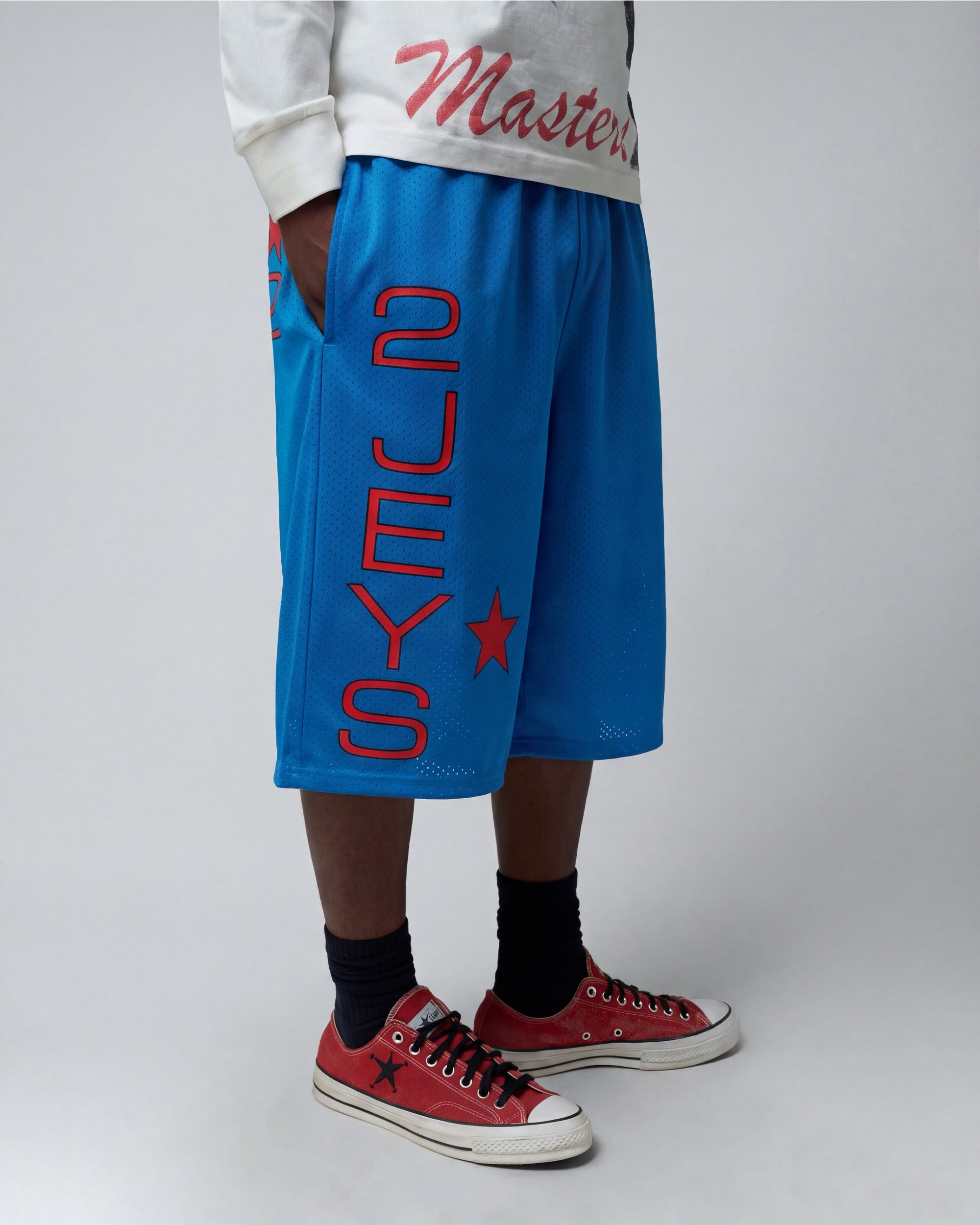 opticalstar mesh shorts 即完売 All-Star Mesh Shorts Blue – Twojeys