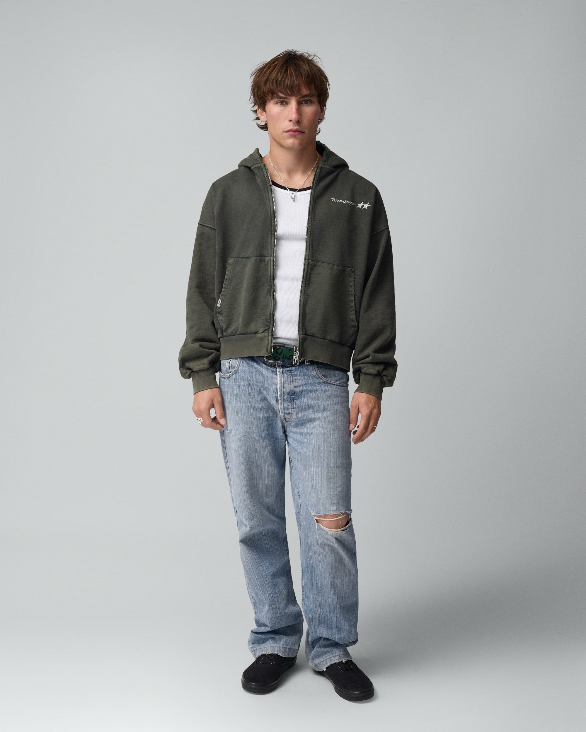 Icon Full-zip Bodega Green 1A