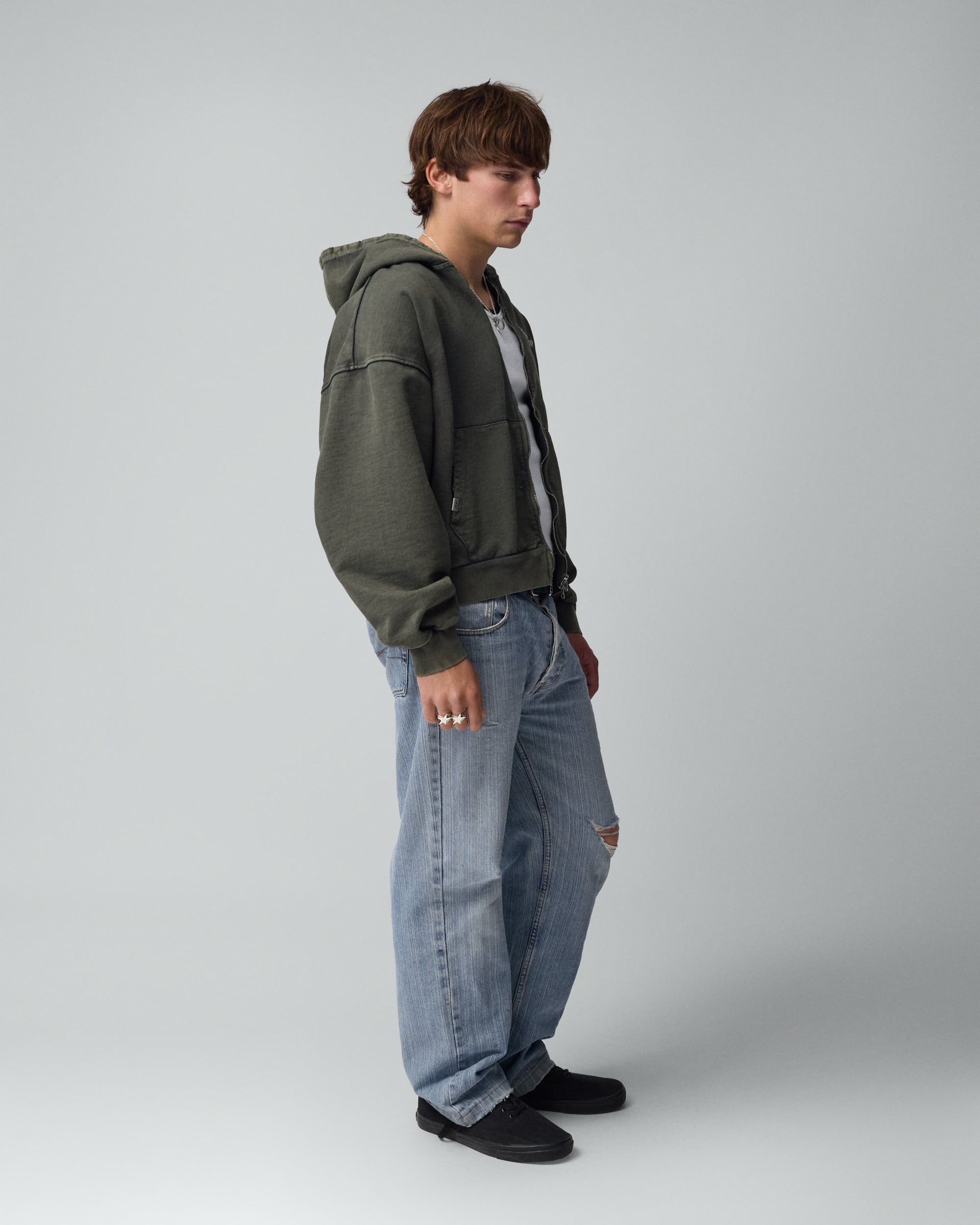Icon Full-zip Bodega Green 1B