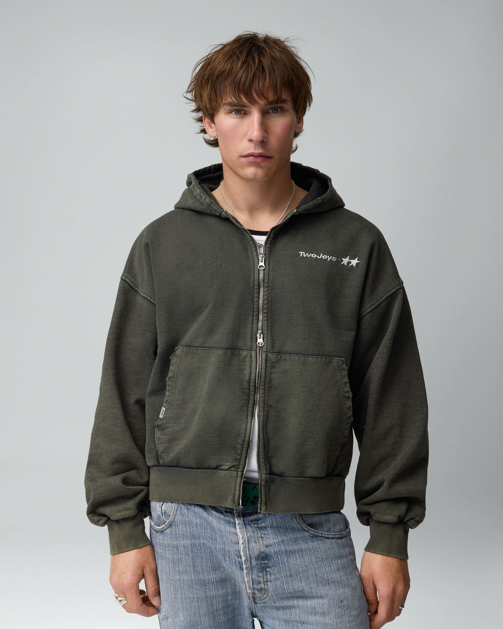 Icon Full-zip Bodega Green 1D