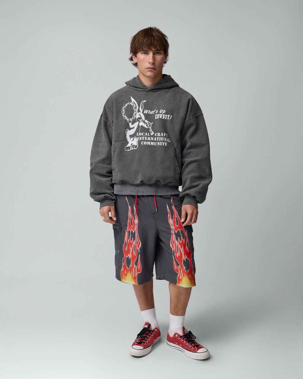 Local Craft Hoodie Anthracite