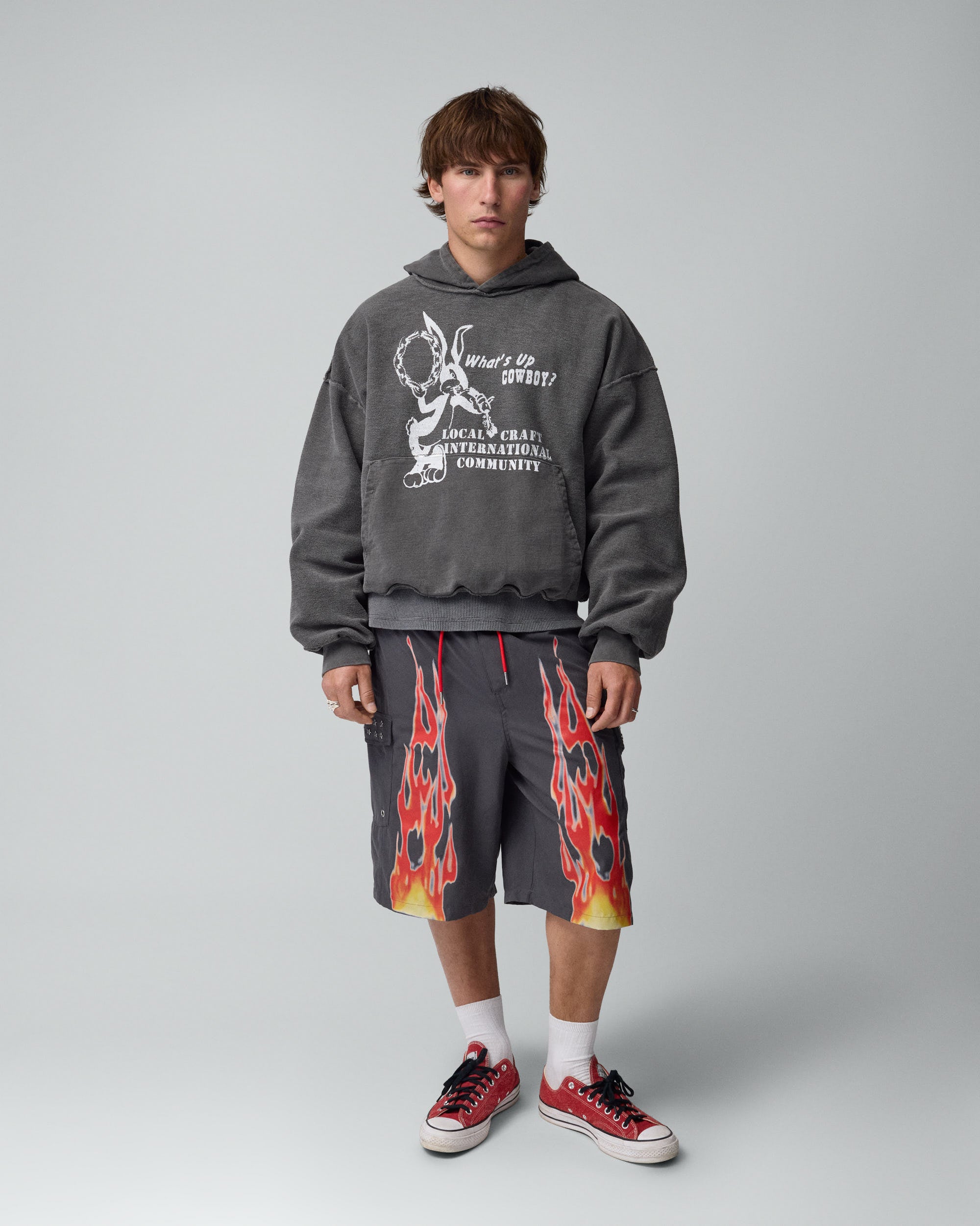 Local Craft Hoodie Anthracite