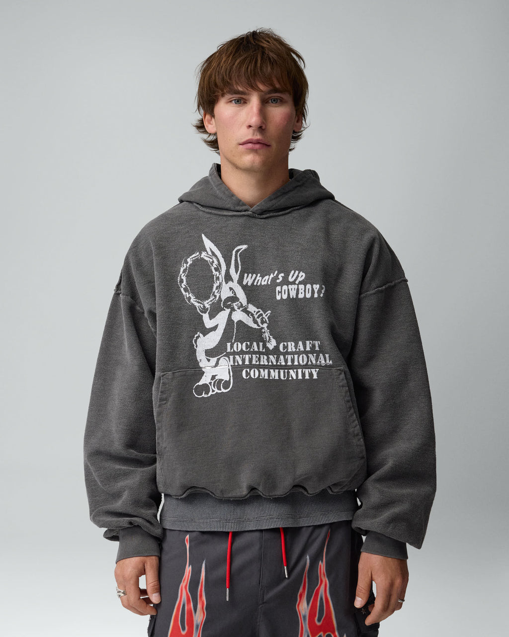 Local Craft Hoodie Anthracite