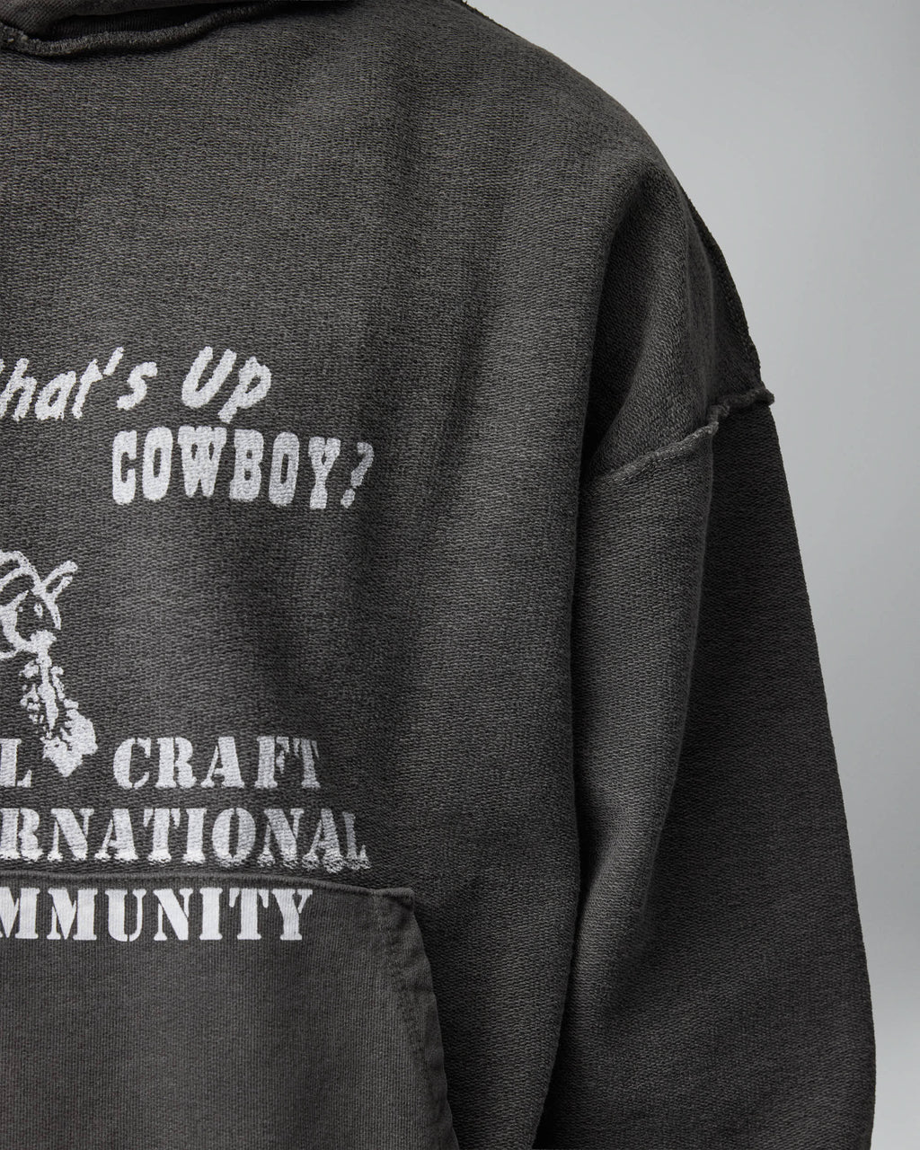 Local Craft Hoodie Anthracite