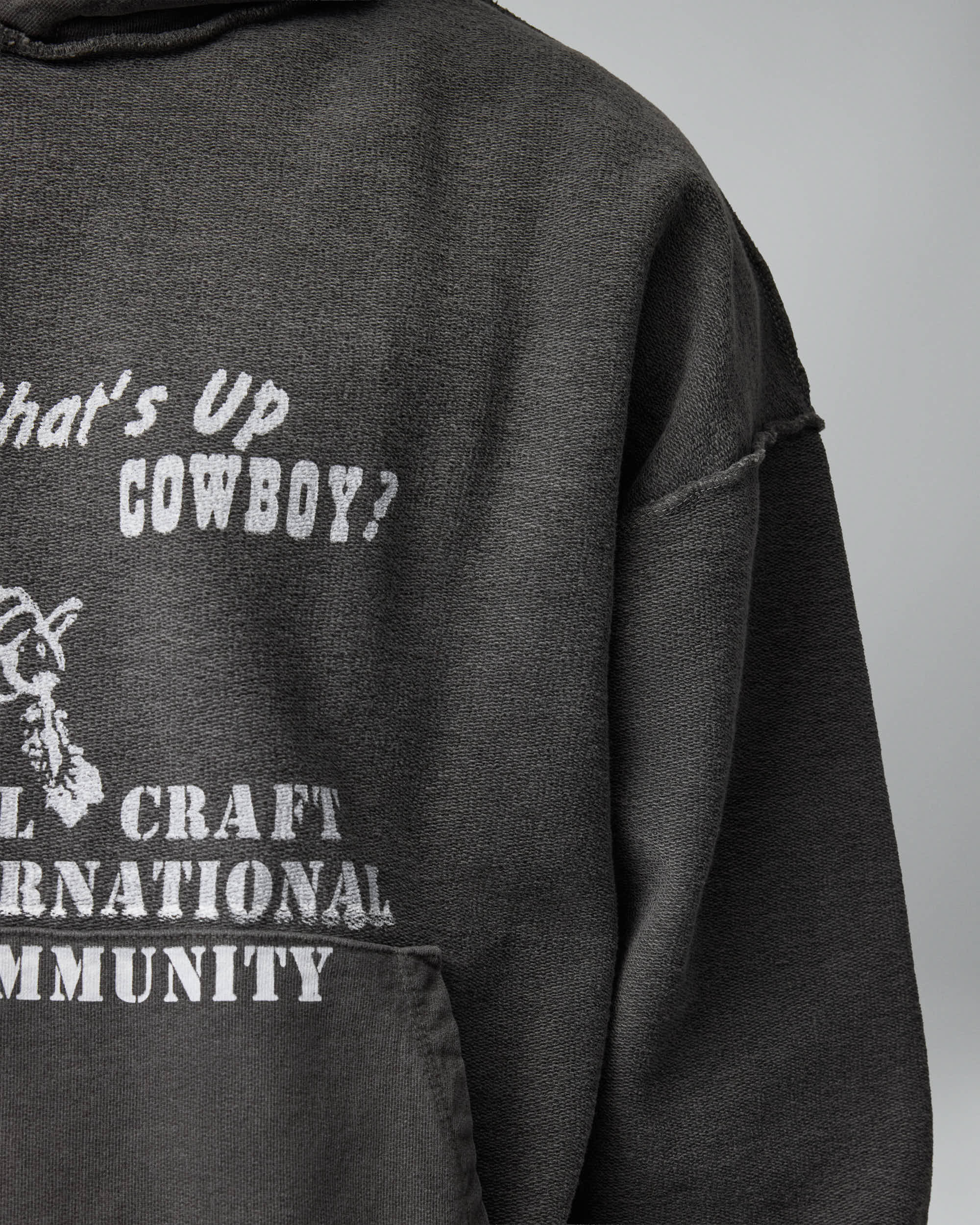 Local Craft Hoodie Anthracite