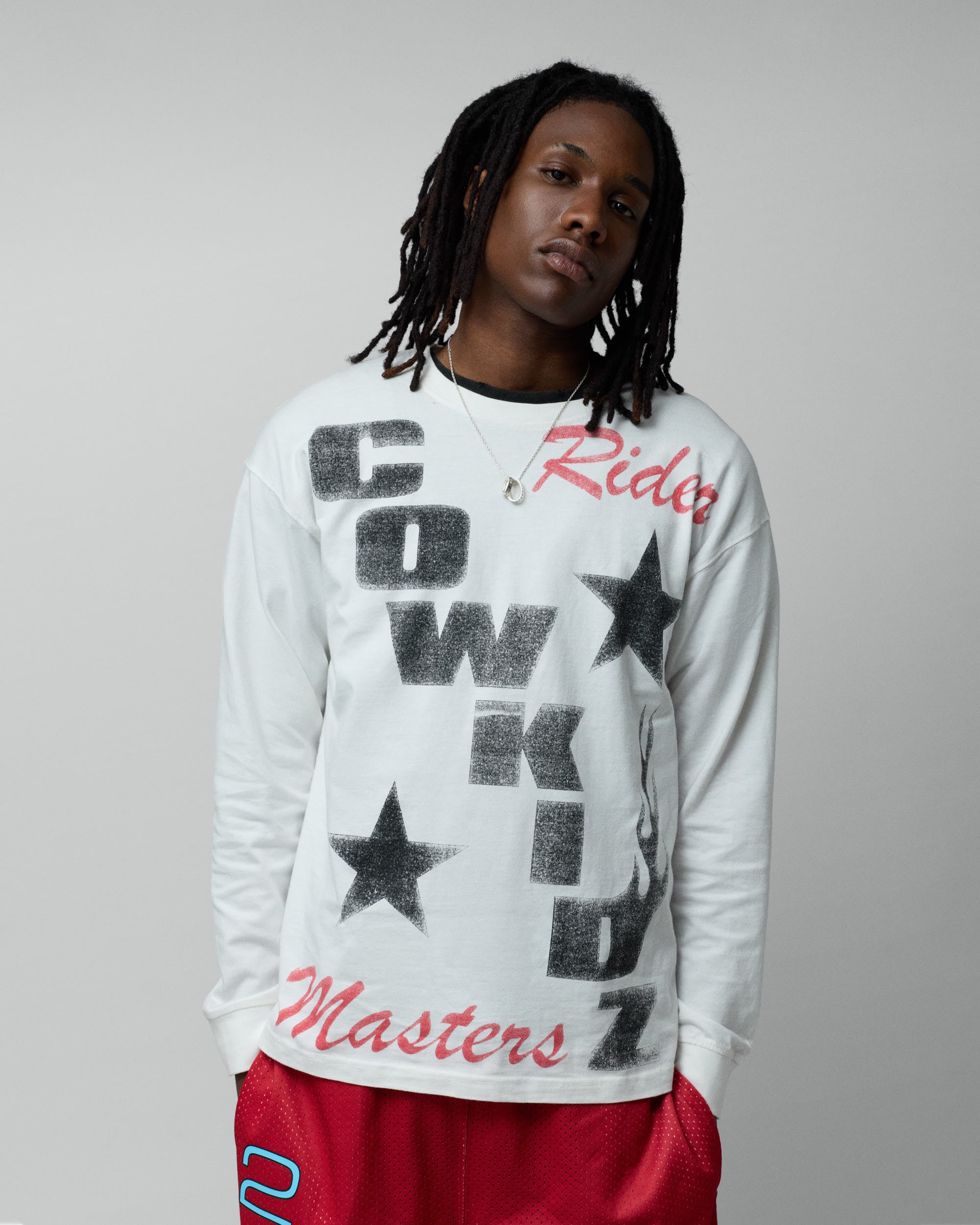 アイドル CDL  Wash L/S Tee アイドル CDL Wash L/S Tee Cowkidz Longlseeve Tee White – Twojeys