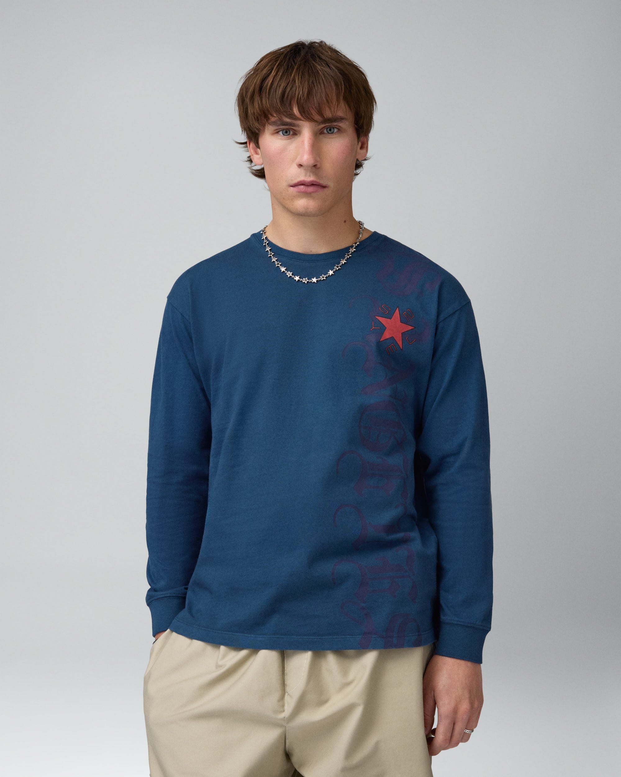 LA-BCN Longsleeve Tee Navy – Twojeys