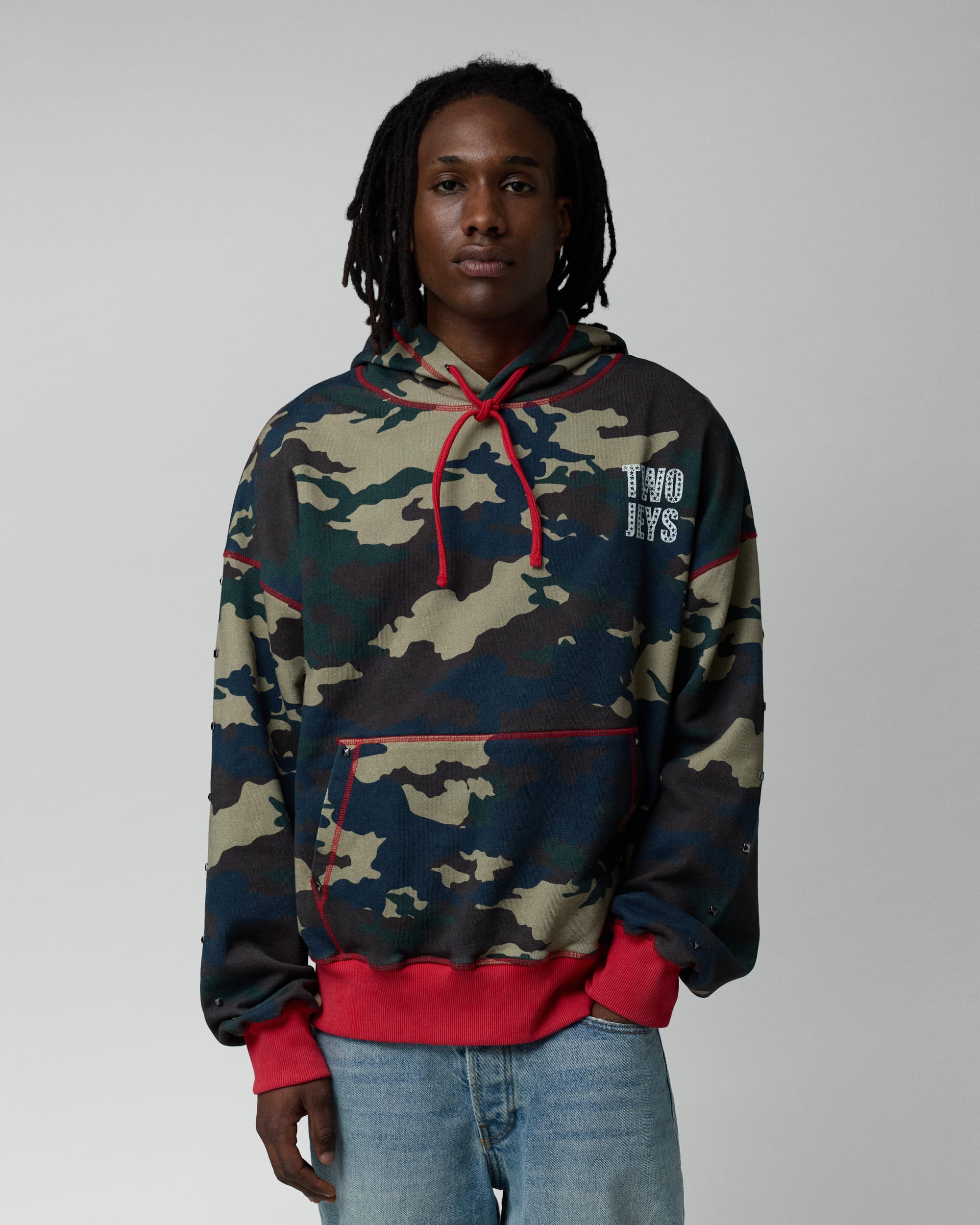 Cross Camo Hoodie