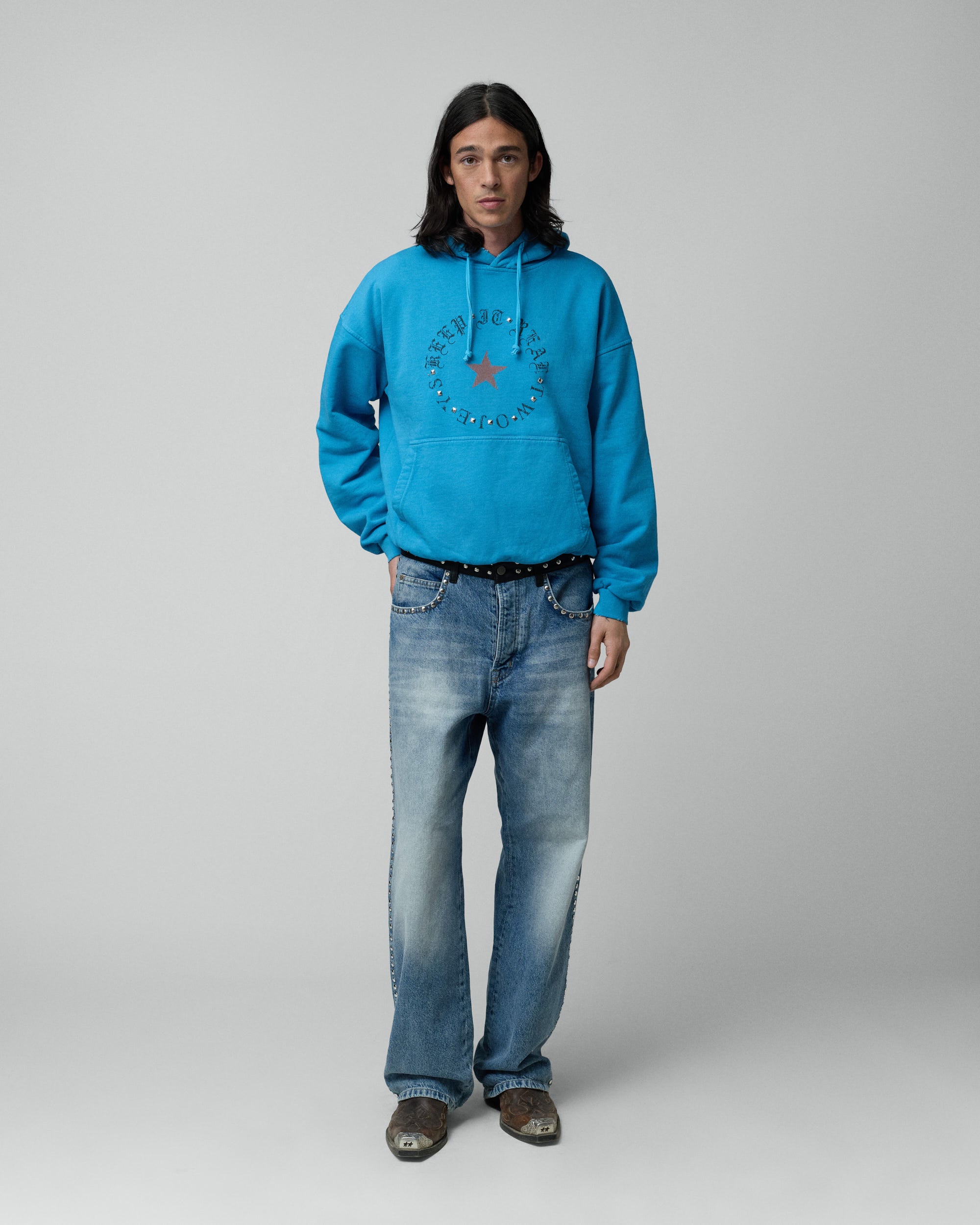 Keep It Real Sky Blue Hoodie