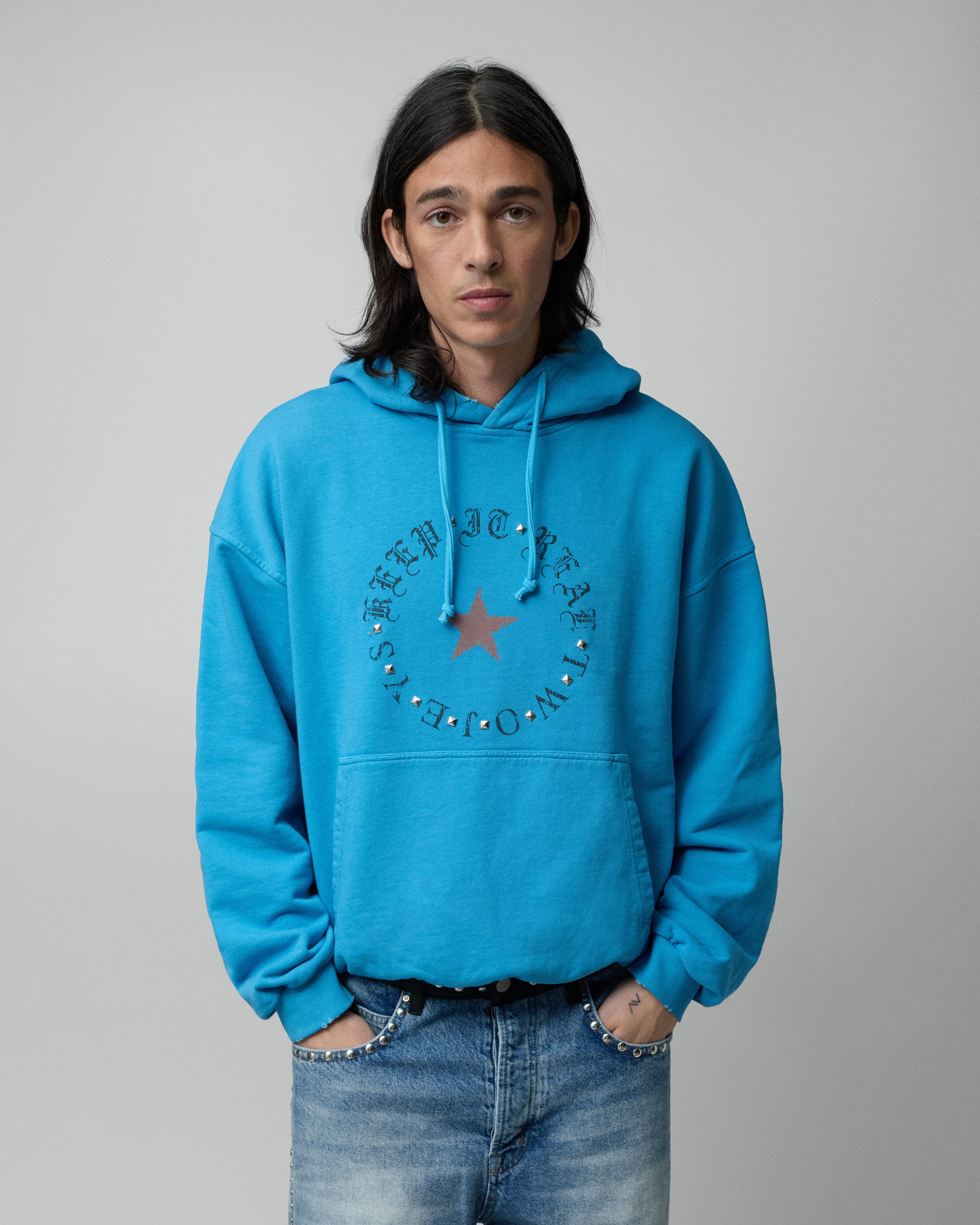 Keep It Real Sky Blue Hoodie