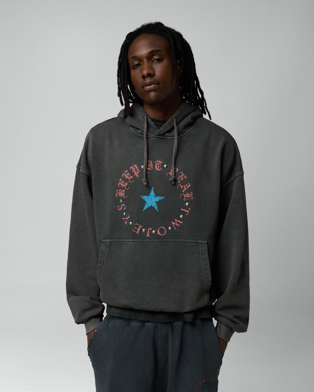 Keep It Real Black Hoodie