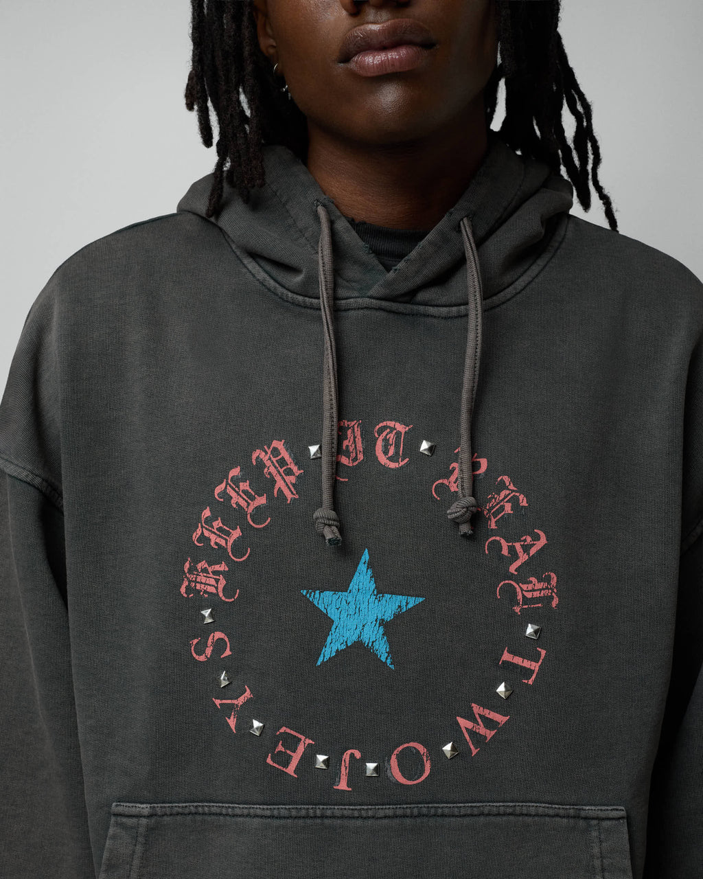 Keep It Real Black Hoodie