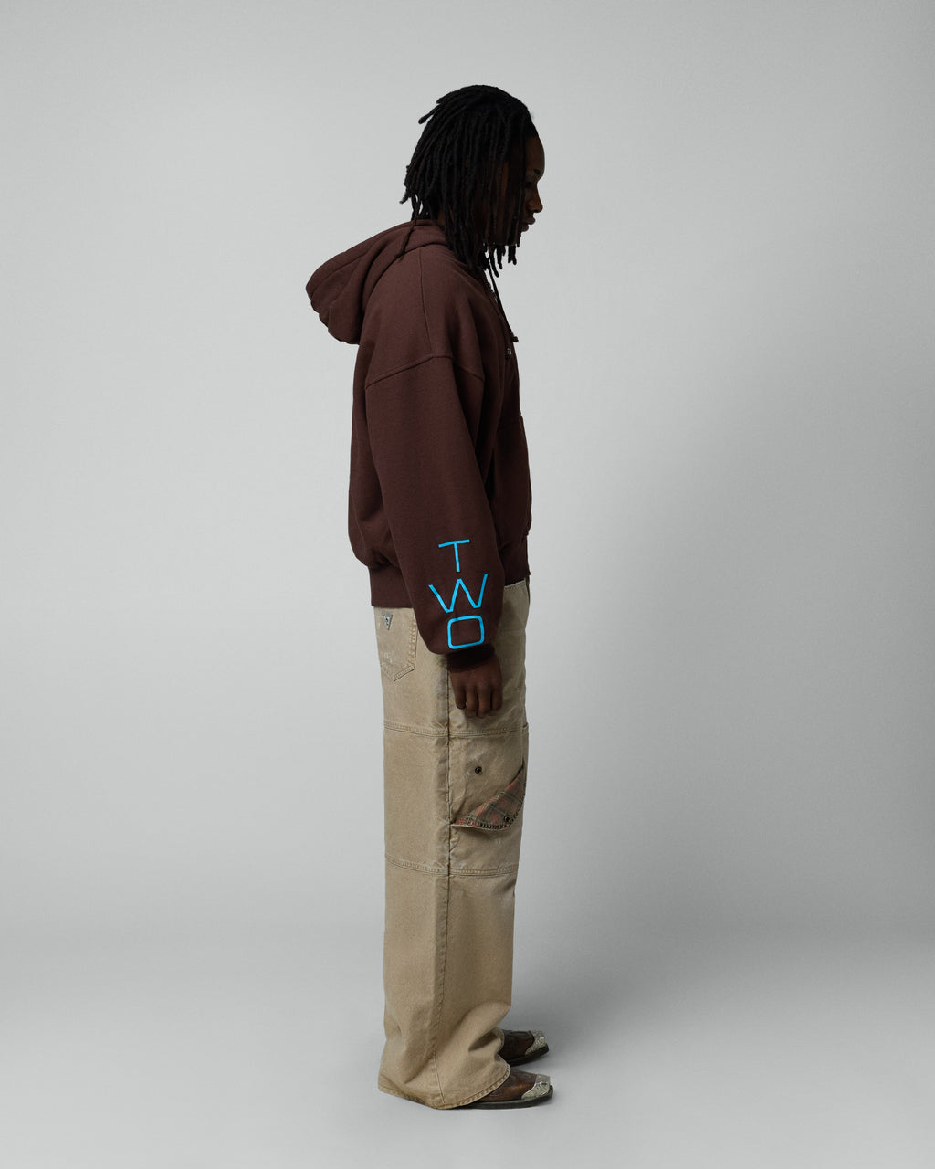 2 JEYS Zipper Brown