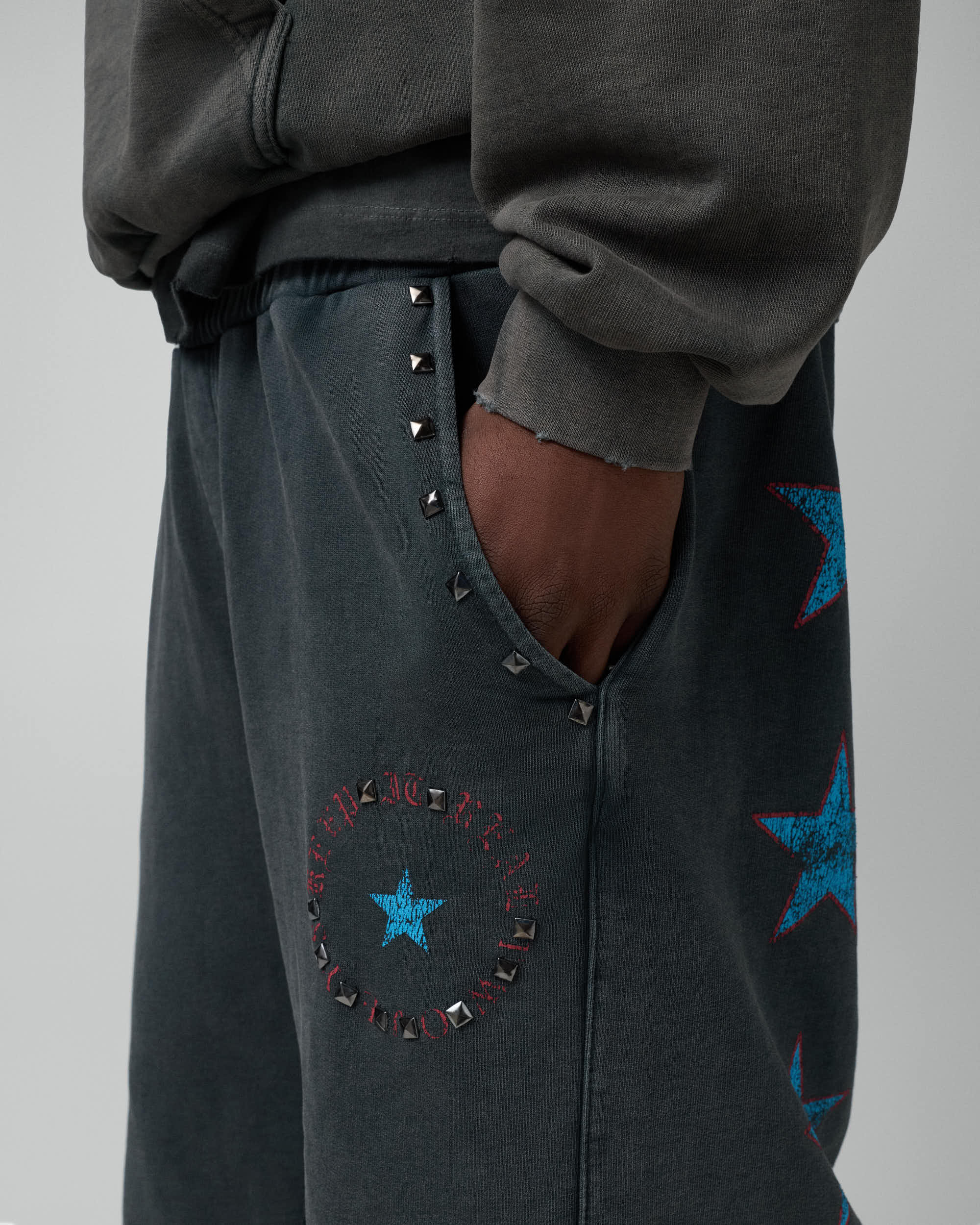 Keep it Real Black Short Sweatpants