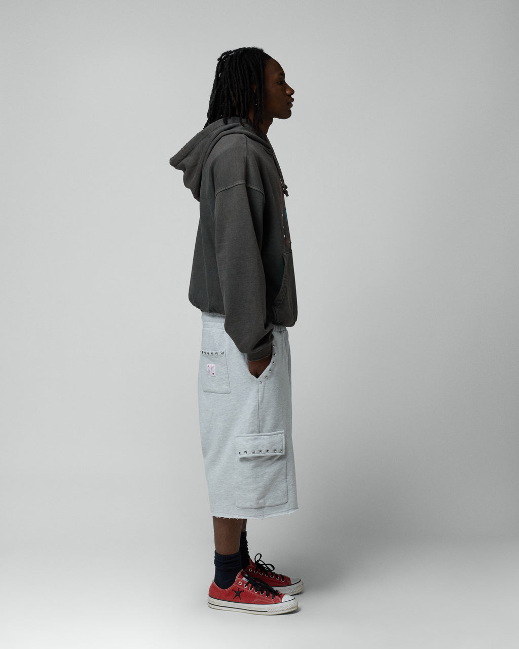 Keep it Real Grey Short Sweatpants