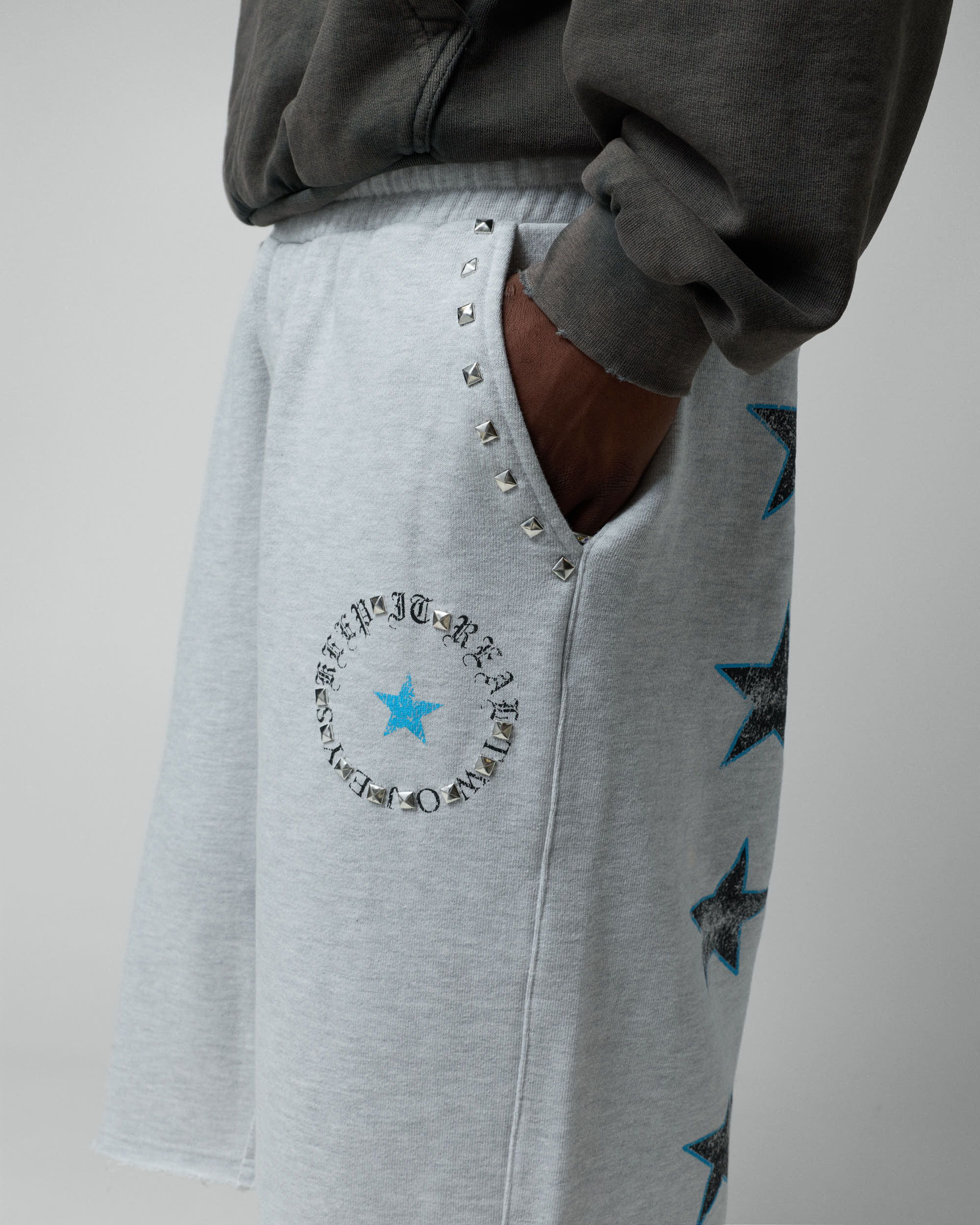 Keep it Real Grey Short Sweatpants