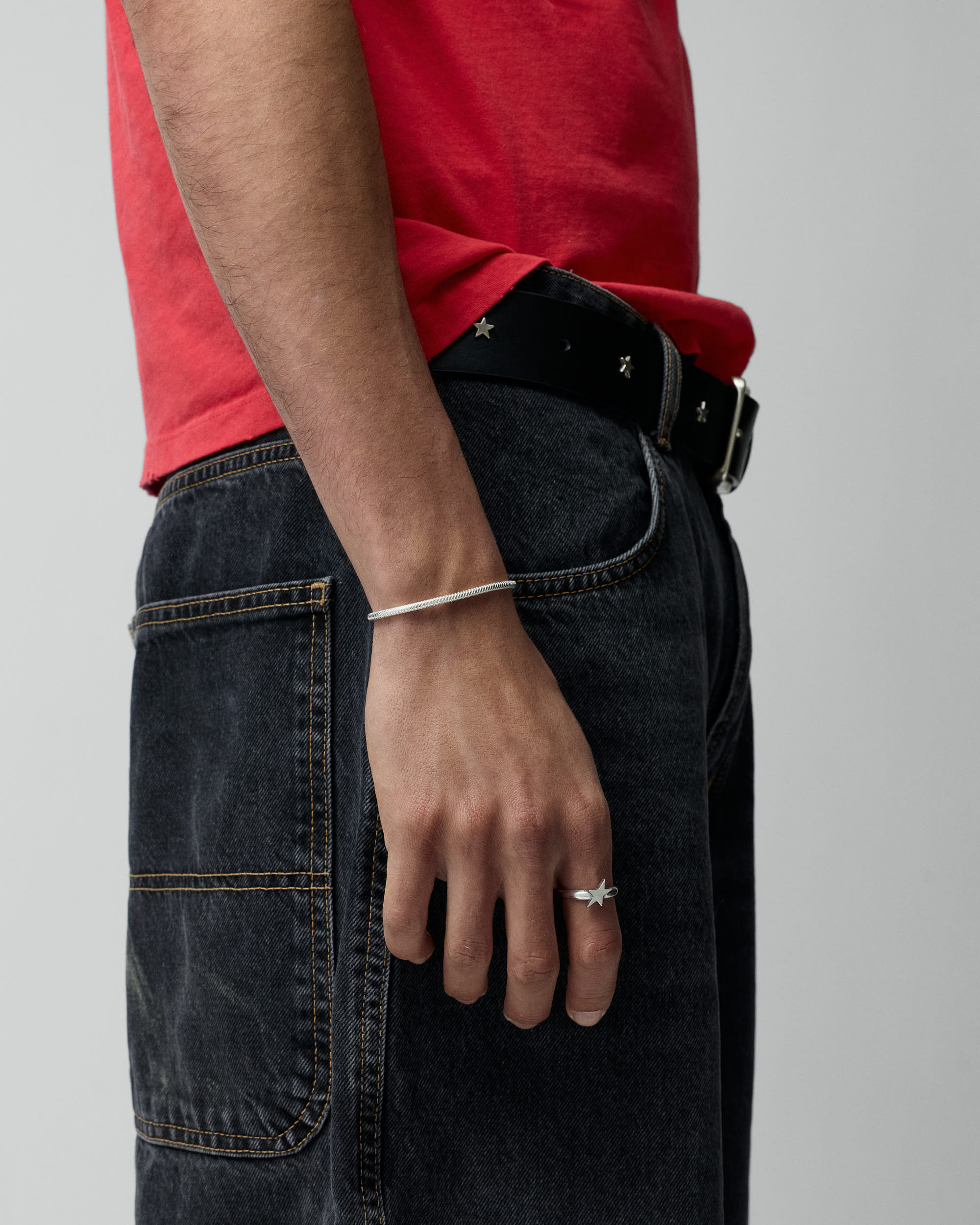 Single Star Signet Ring