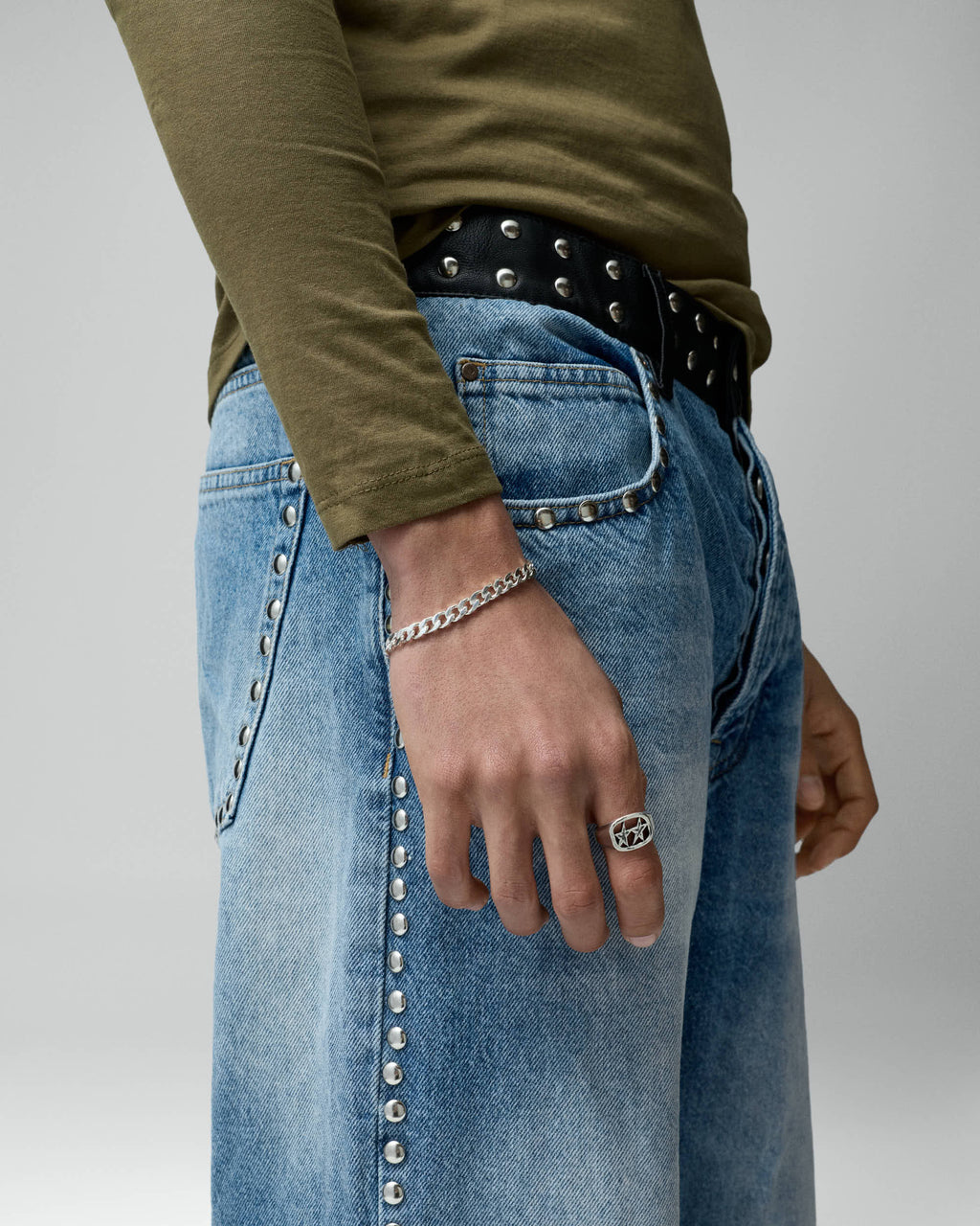 Unstoned Cuban Bracelet