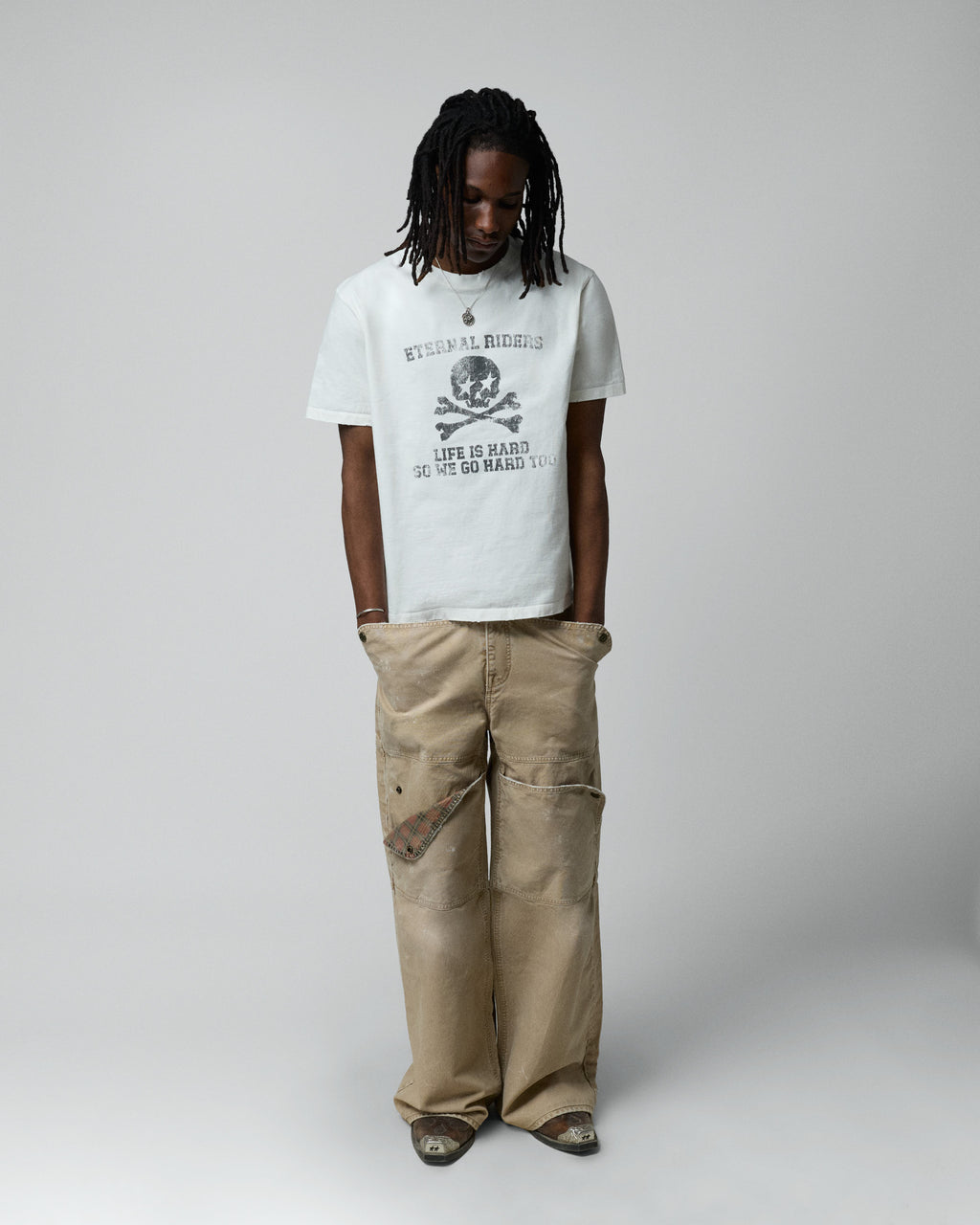 Eternal Riders White Tee