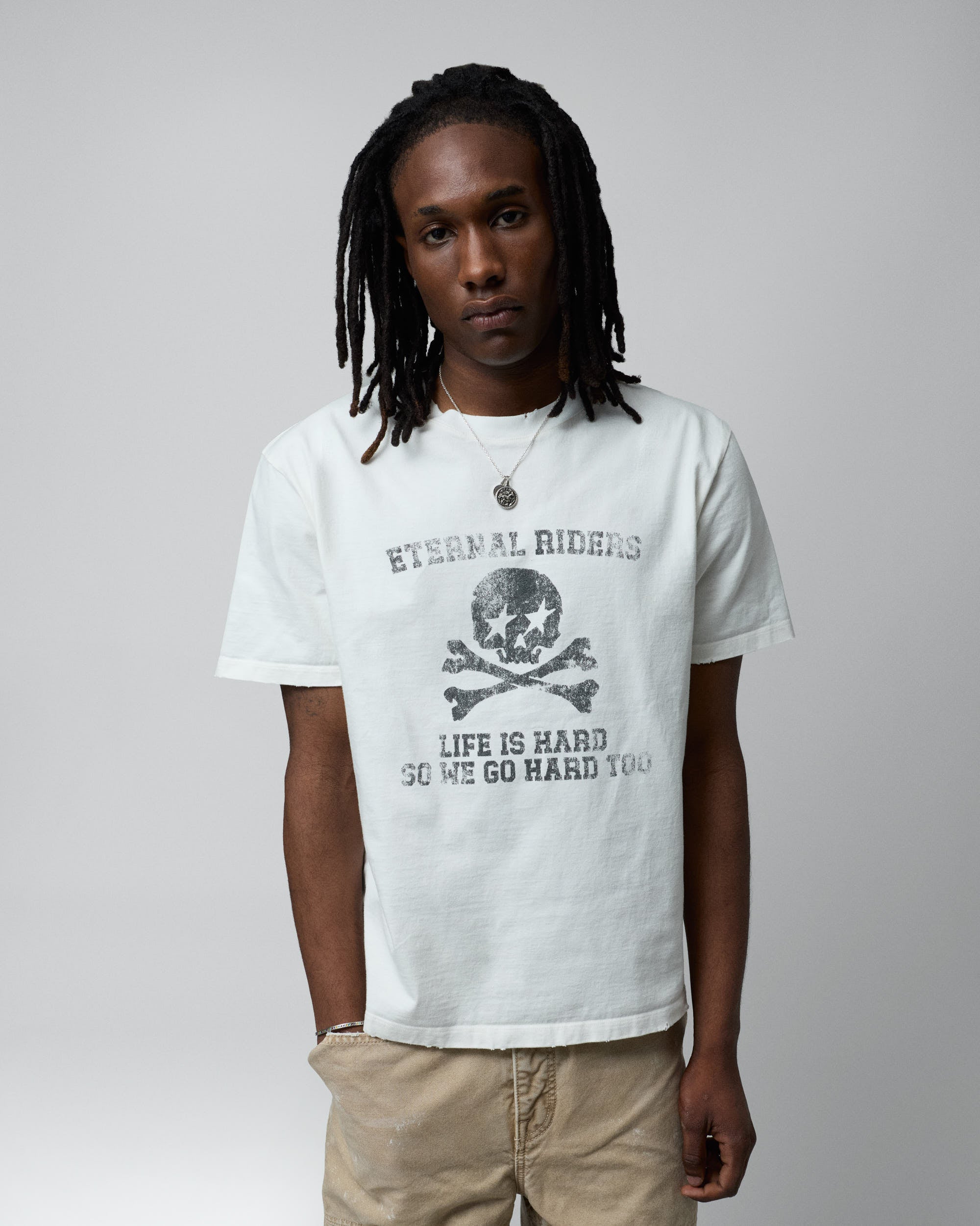 Eternal Riders White Tee – Twojeys