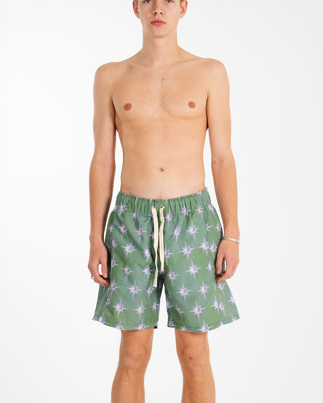 TJ x Cabrio Green Swimwear