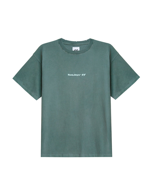 Icon Tee Pigment Moss Green