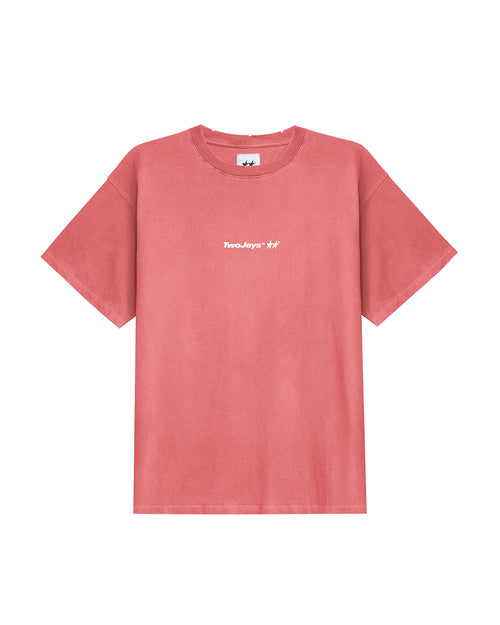 Icon Tee Pigment Soft Red