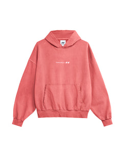 Icon Hoodie Pigment Soft Red
