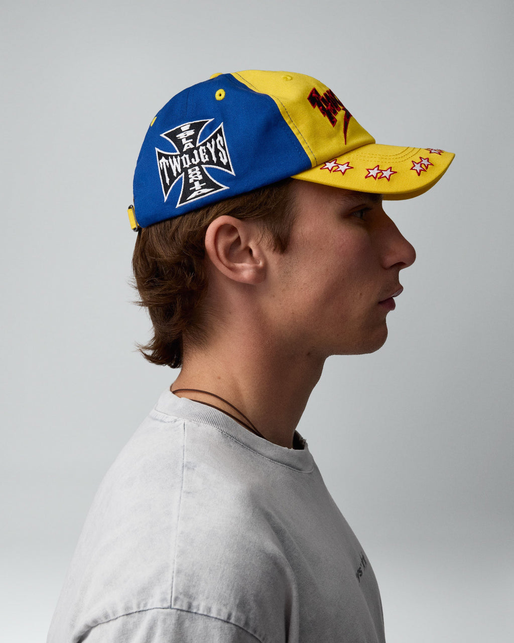 Embroidered Blue Dad Cap
