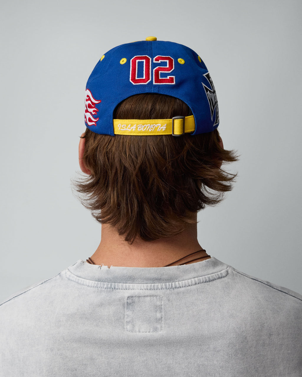 Embroidered Blue Dad Cap