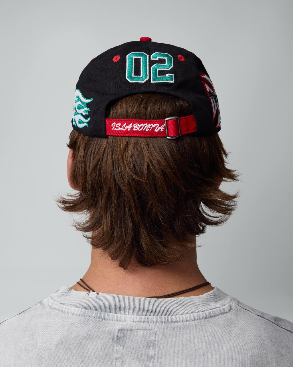 Embroidered Black Dad Cap