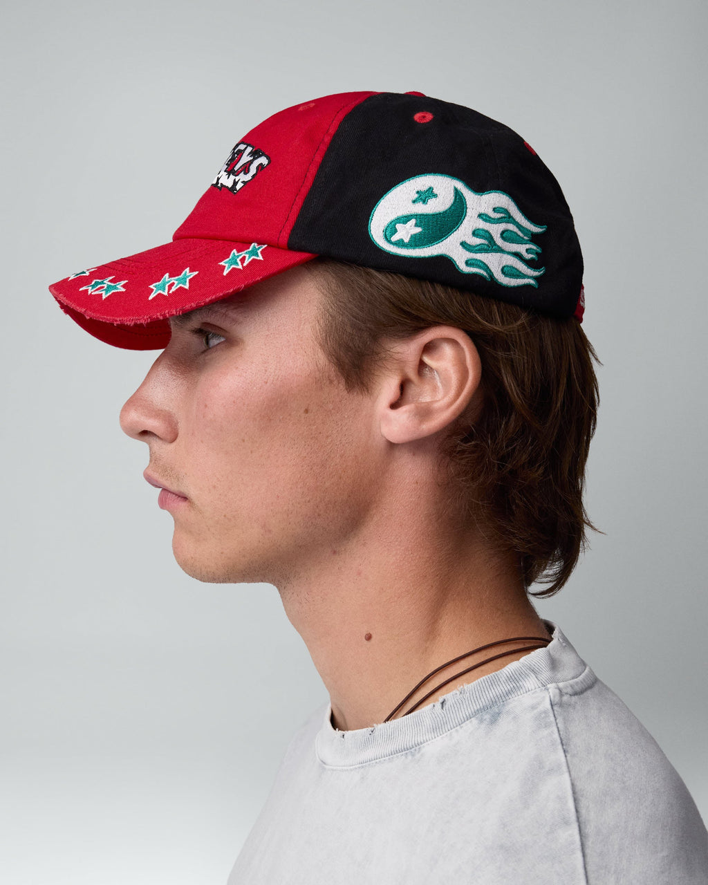 Embroidered Black Dad Cap
