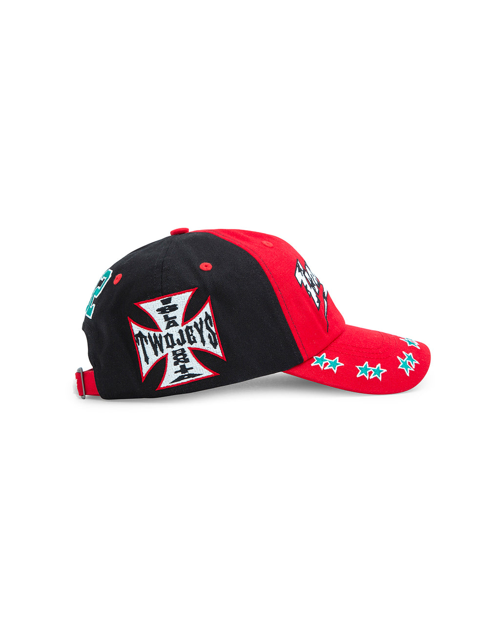 Embroidered Black Dad Cap