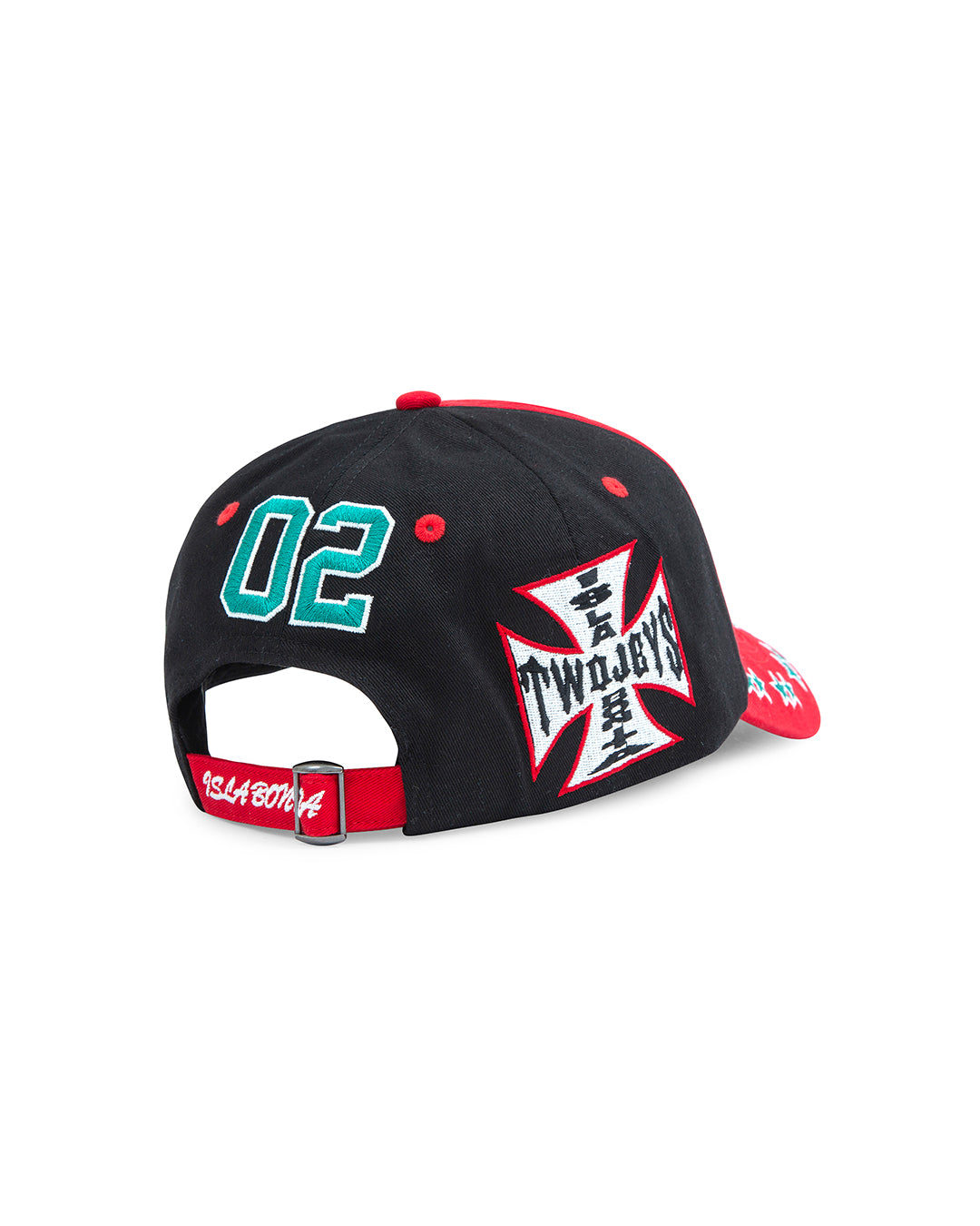 Embroidered Black Dad Cap
