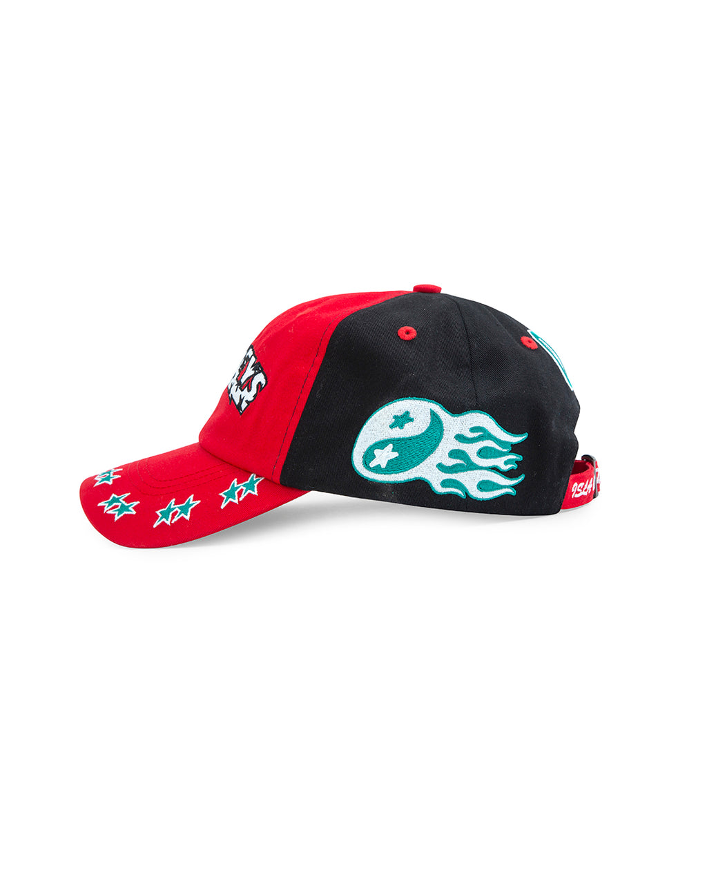 Embroidered Black Dad Cap