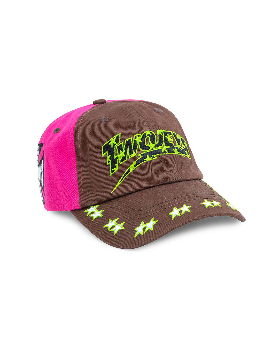 Embroidered Pink Dad Cap