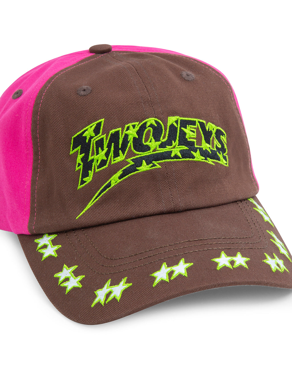 Embroidered Pink Dad Cap