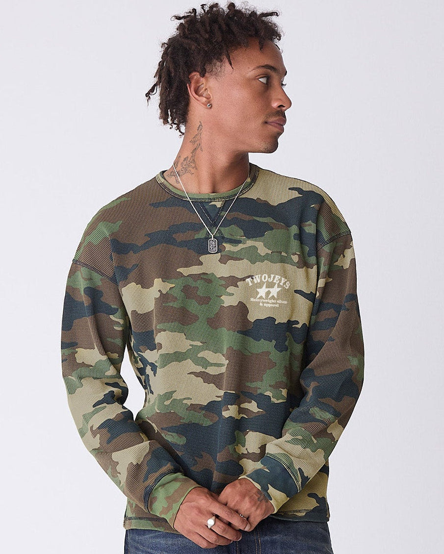 Woodland Basic Waffle Long Sleeve – Twojeys