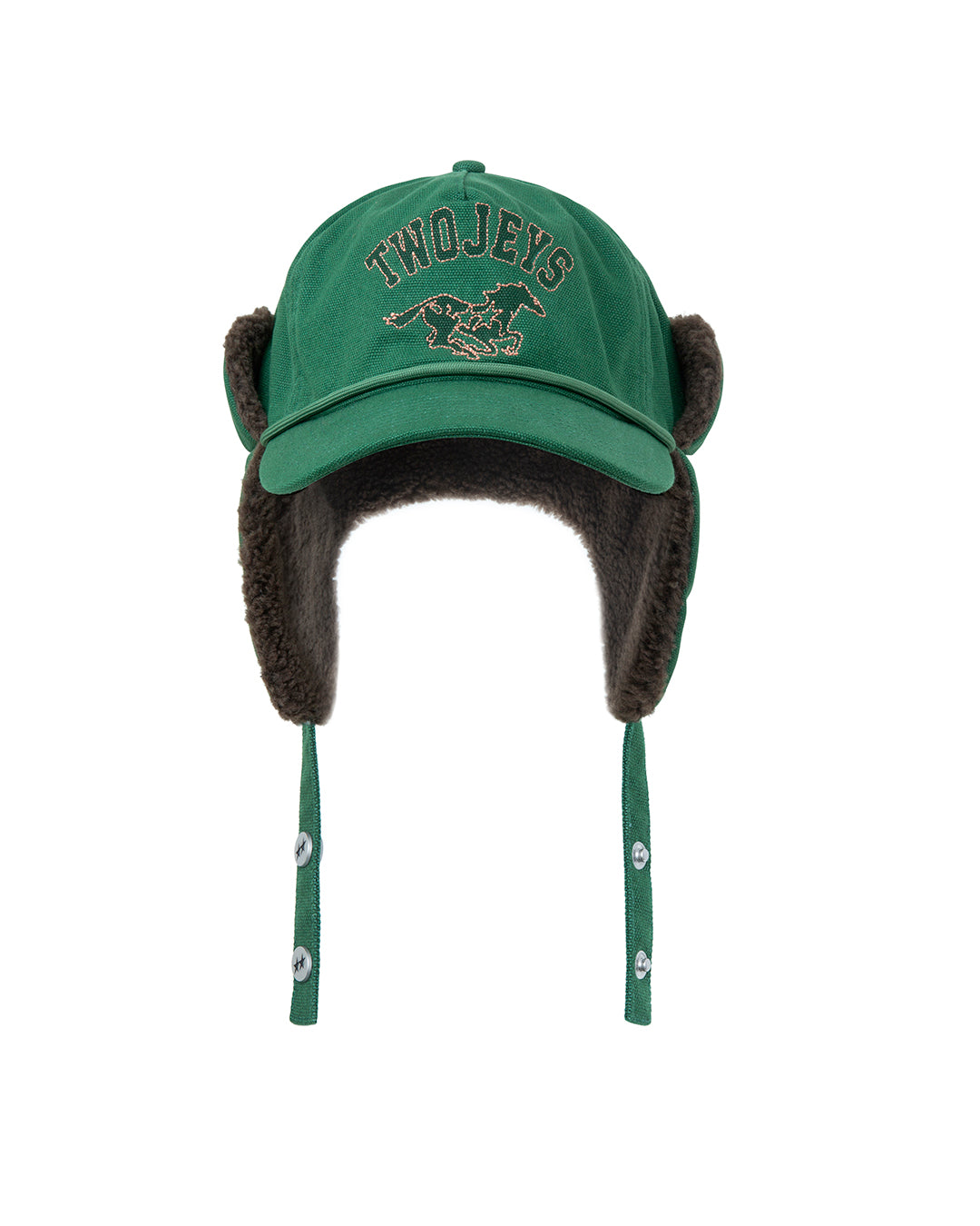 Twojeys Varsity Green Earflap