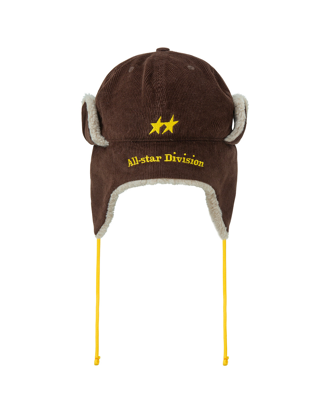 Heavy Silver Brown Earflap – detail