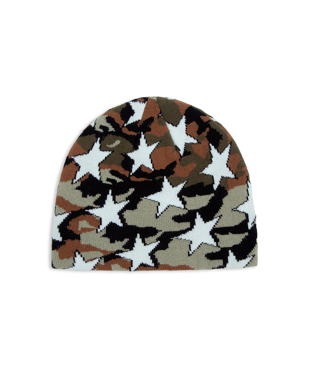 All-Over Camo Beanie – front view