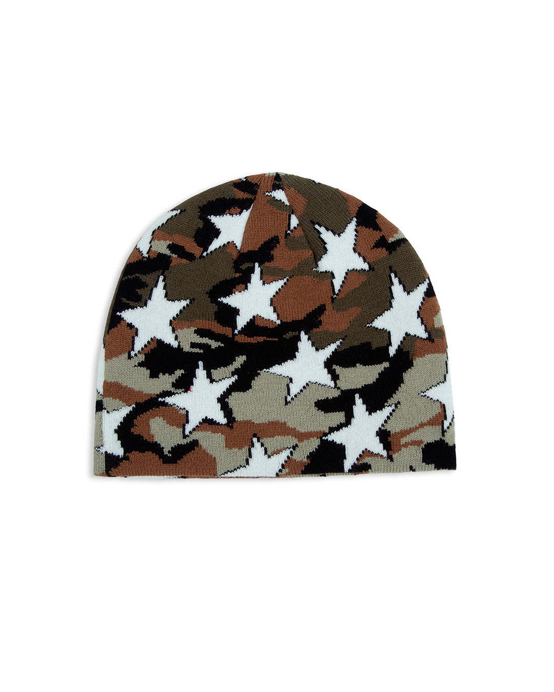 All-Over Camo Beanie – back view